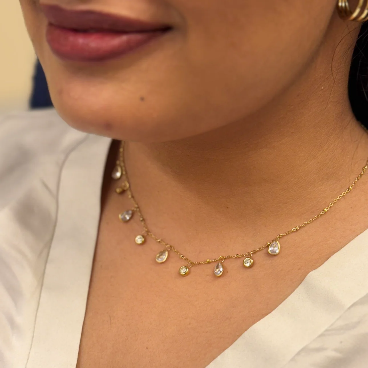 Celeste shine necklace