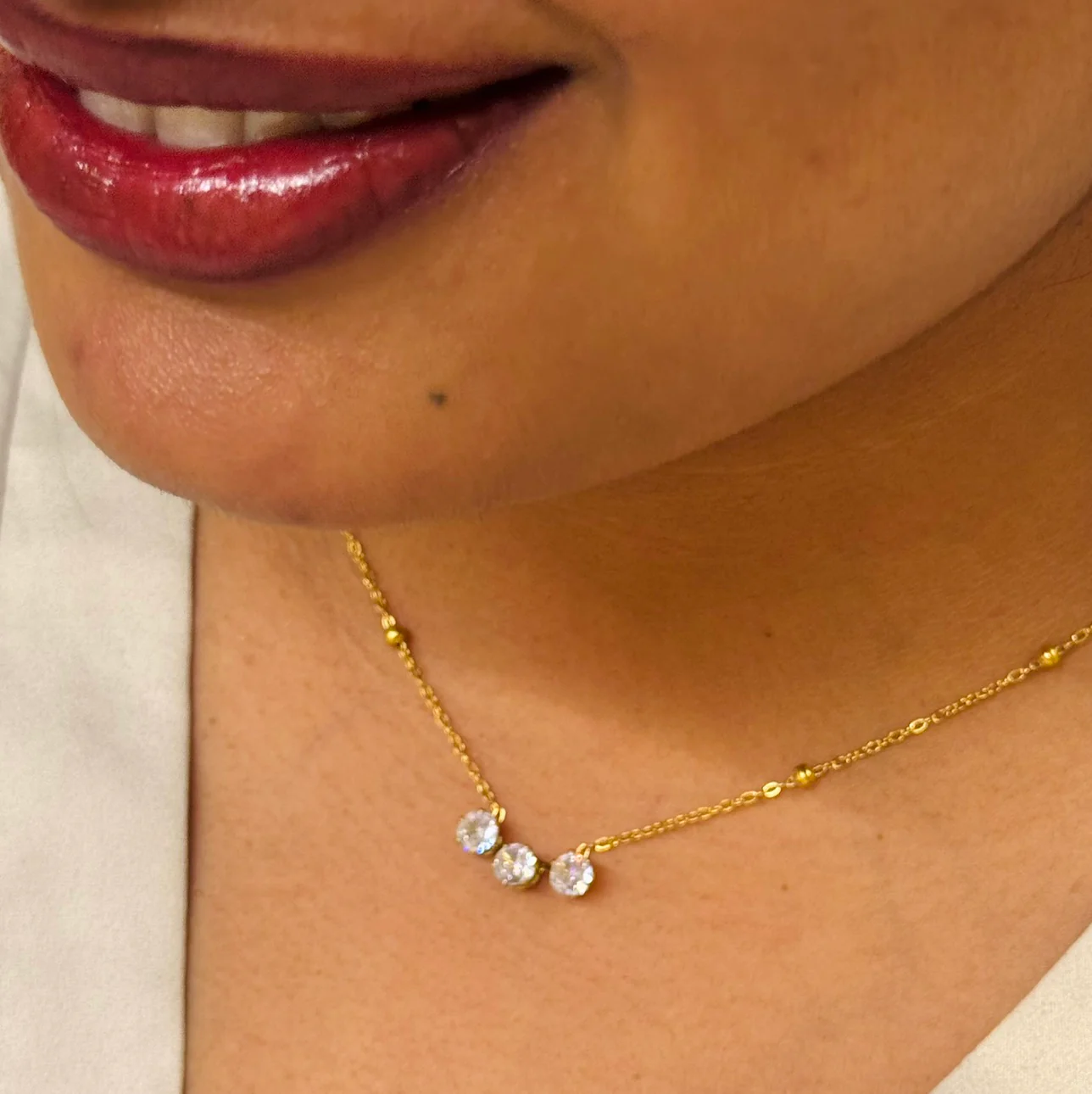 Trinity spark necklace