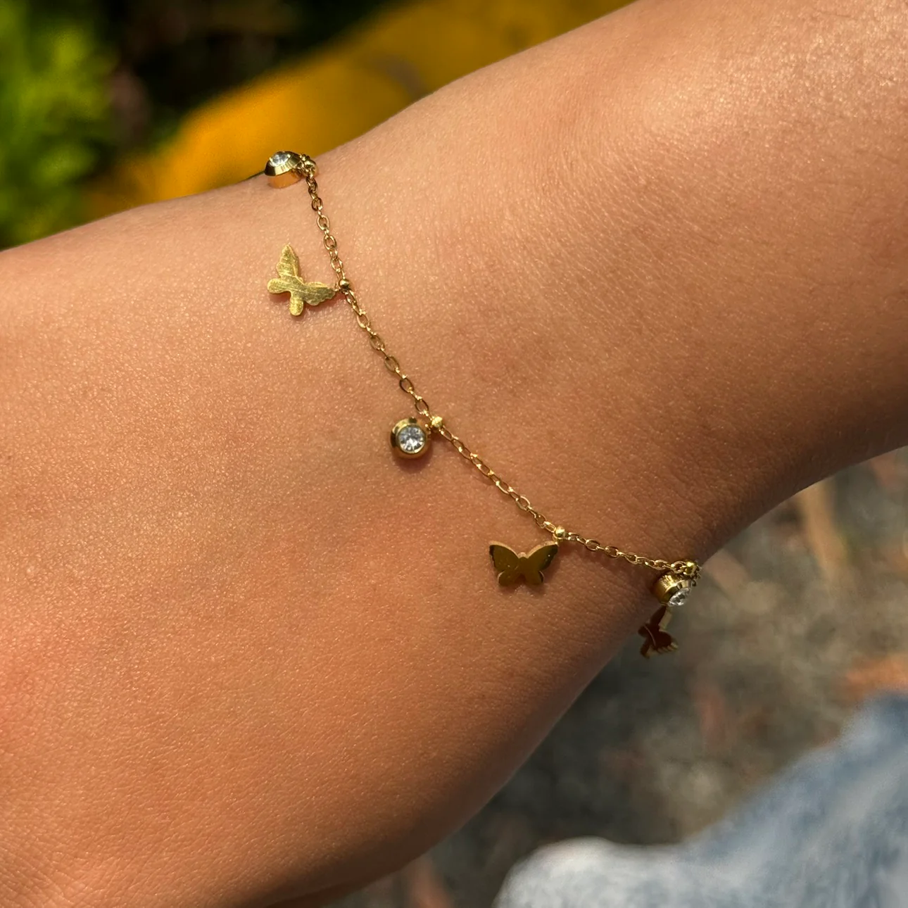 Butterfly Shaker bracelet