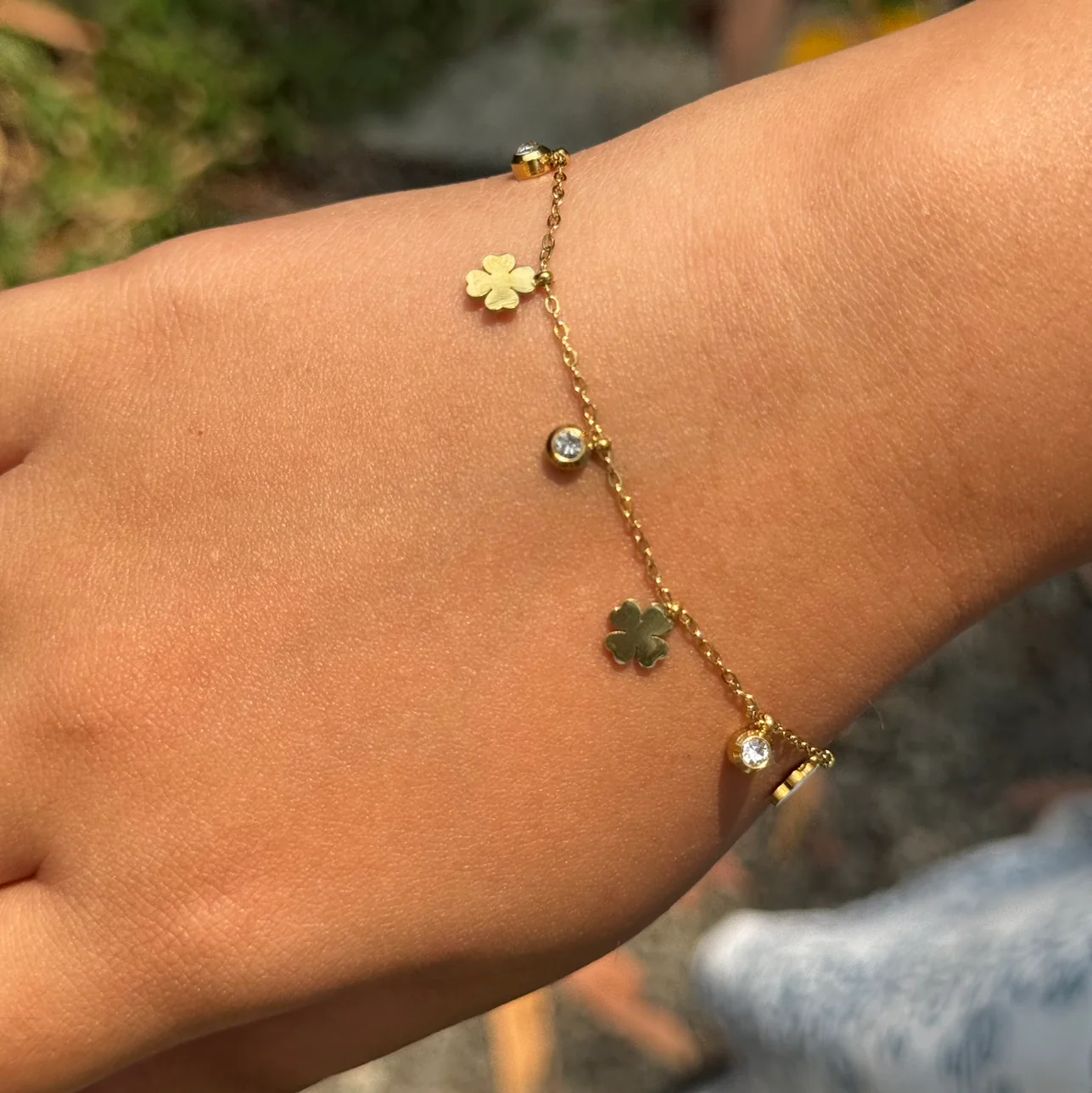 Clover bracelet
