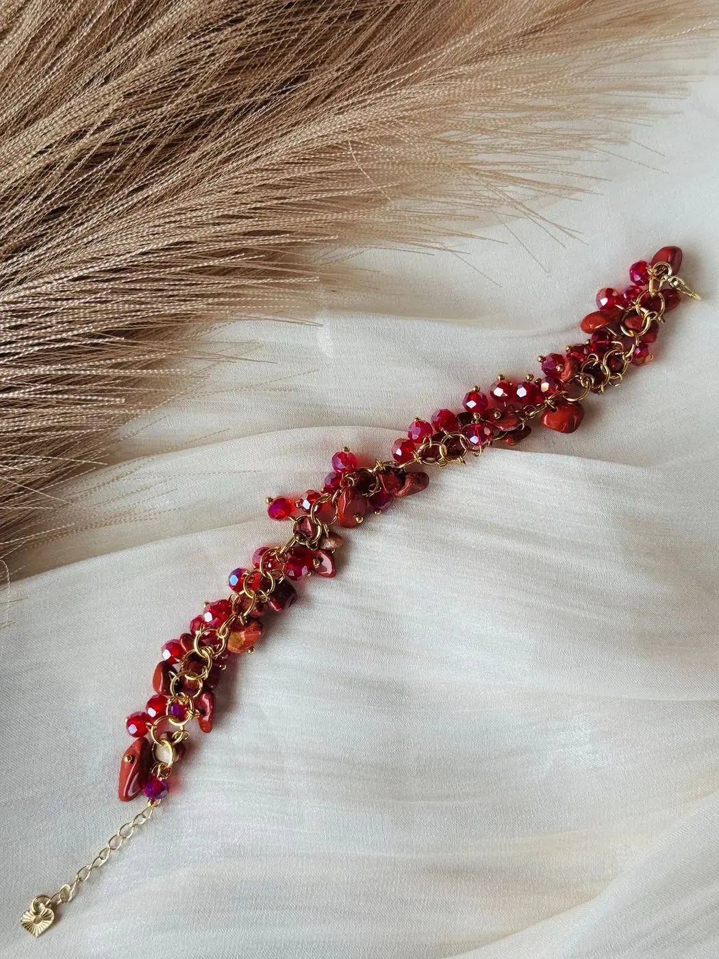 Red stone bracelet