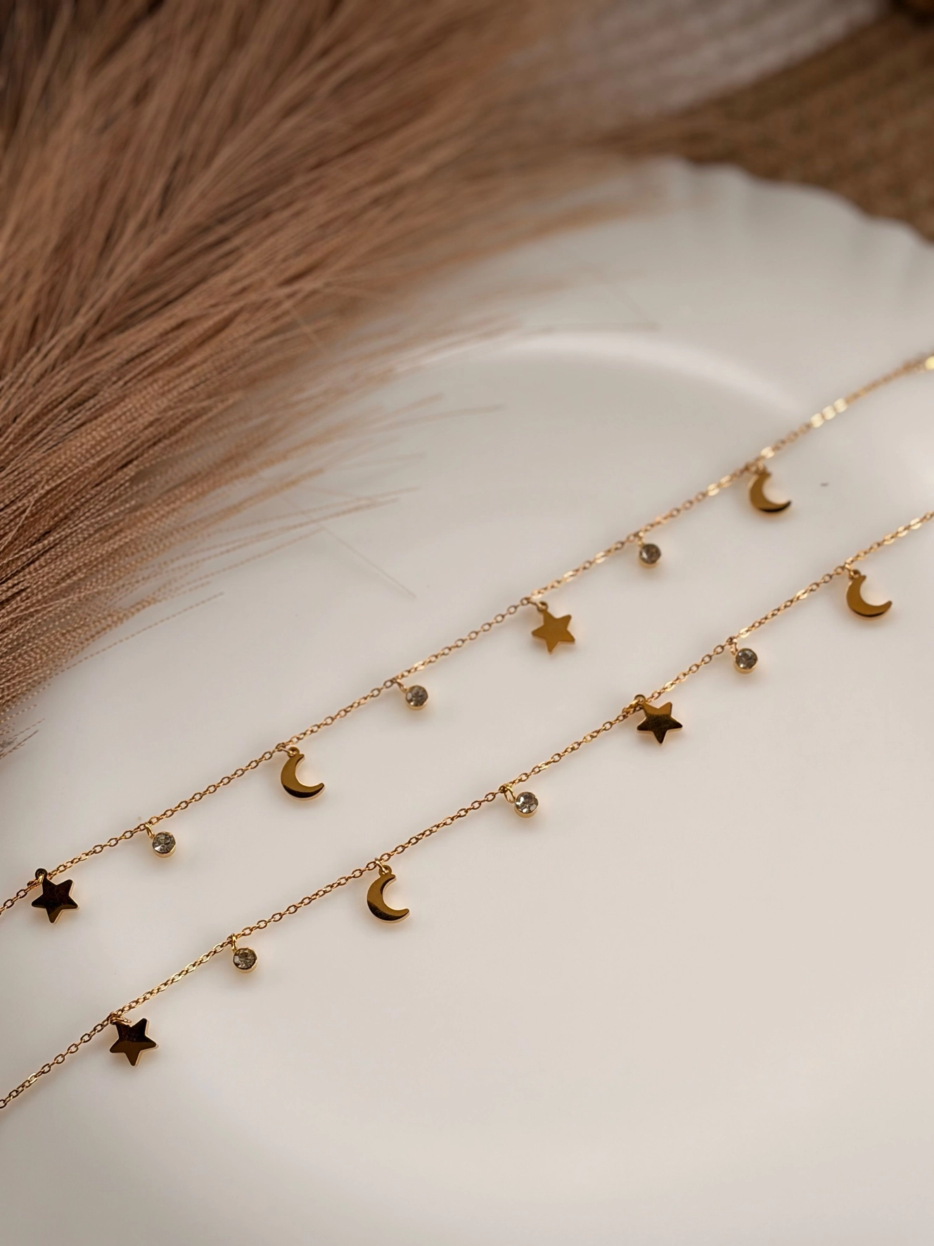 Charm anklets