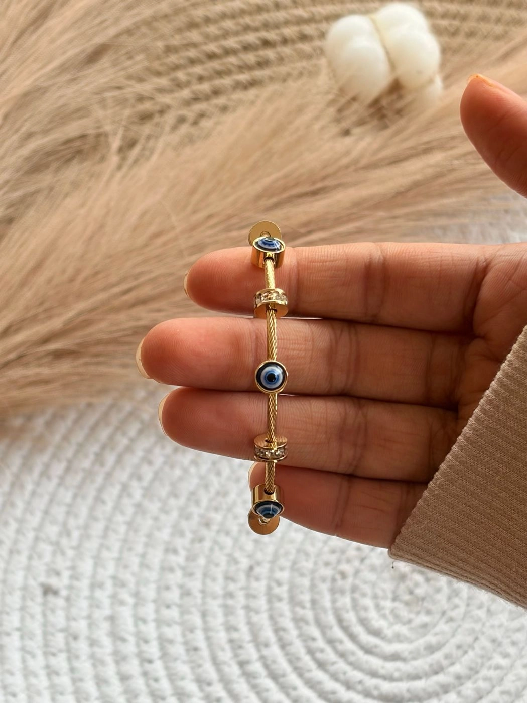 Evil eye bracelet