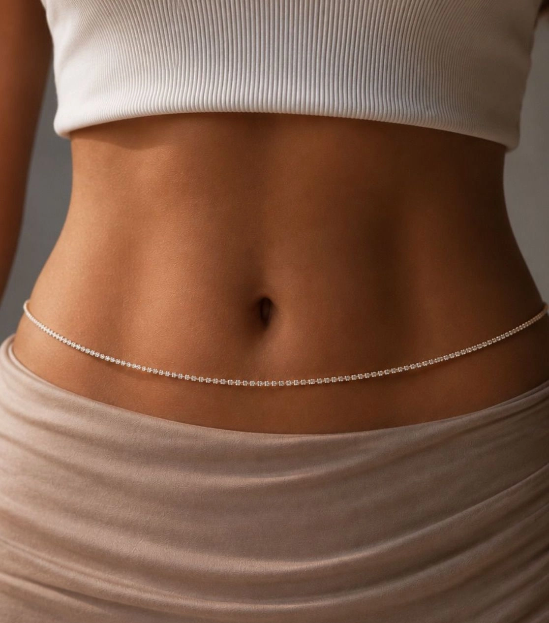 Adi stone waist chain