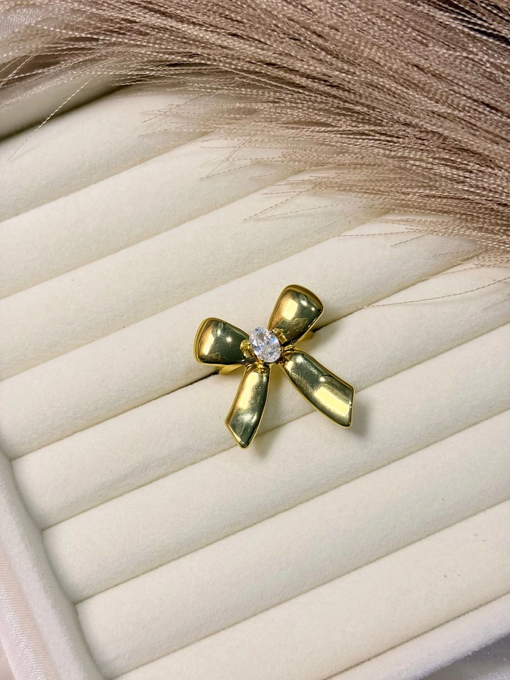 Jewel Bow Ring