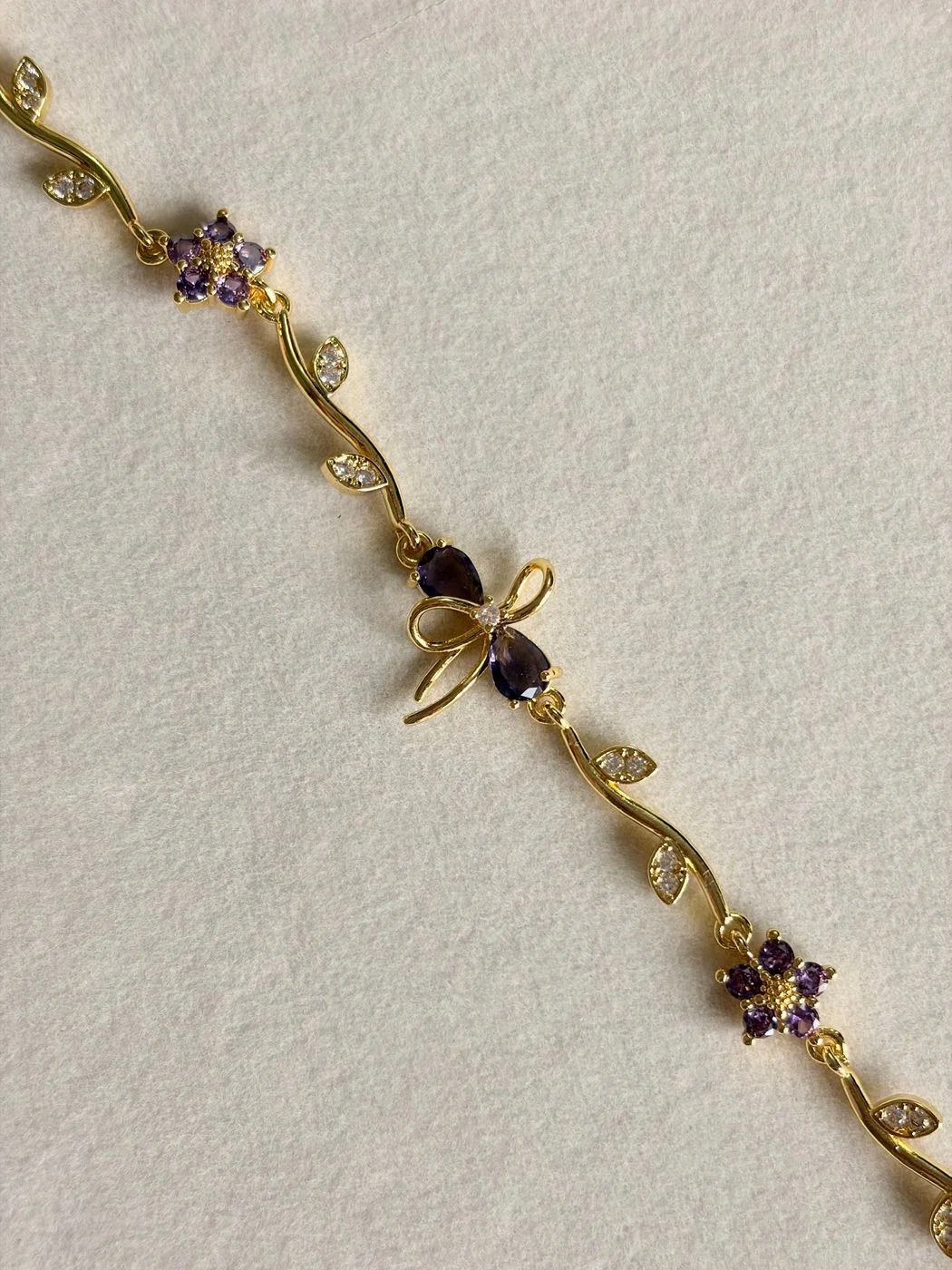 Violet bloom bracelet 3