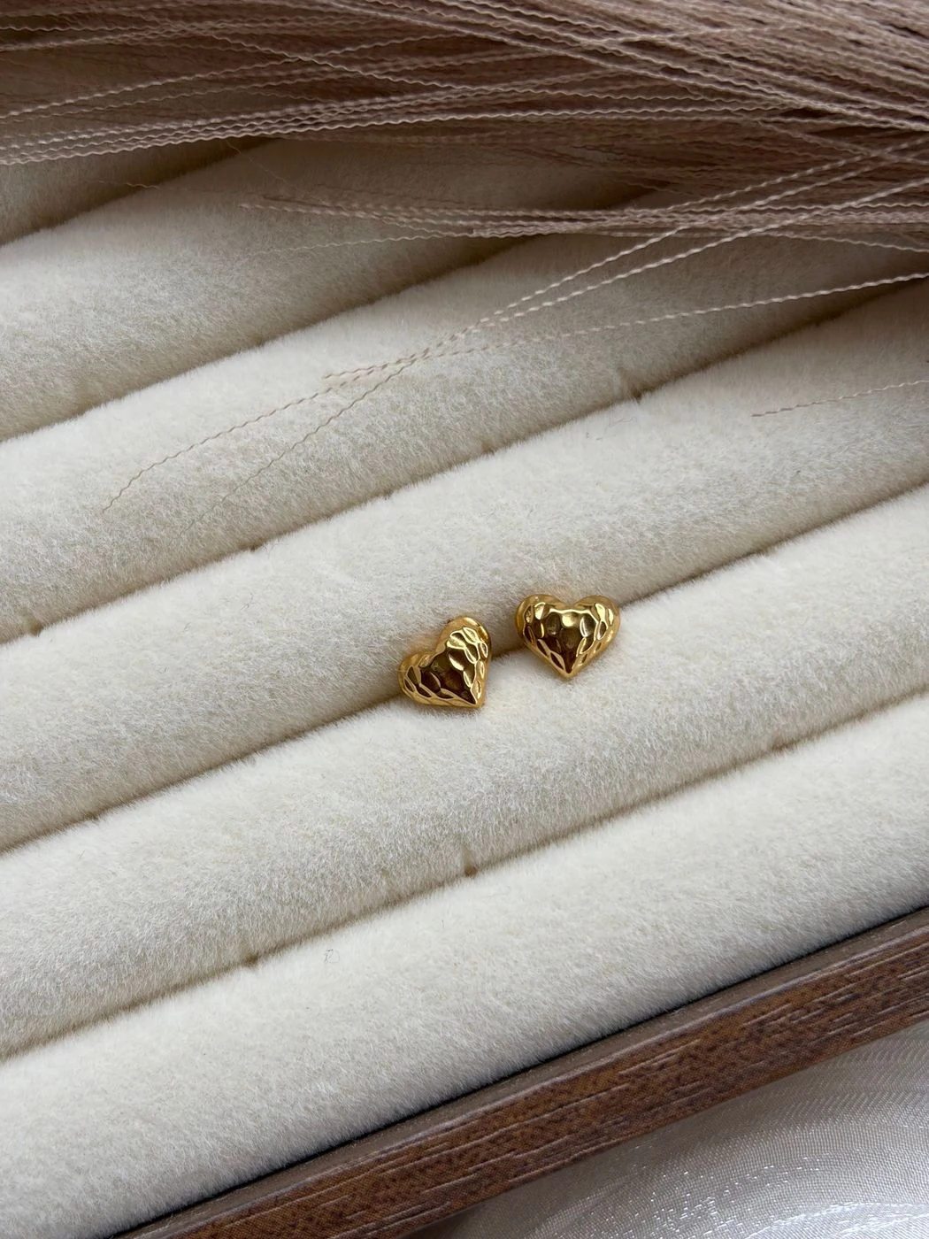 Heart Back ball studs 1