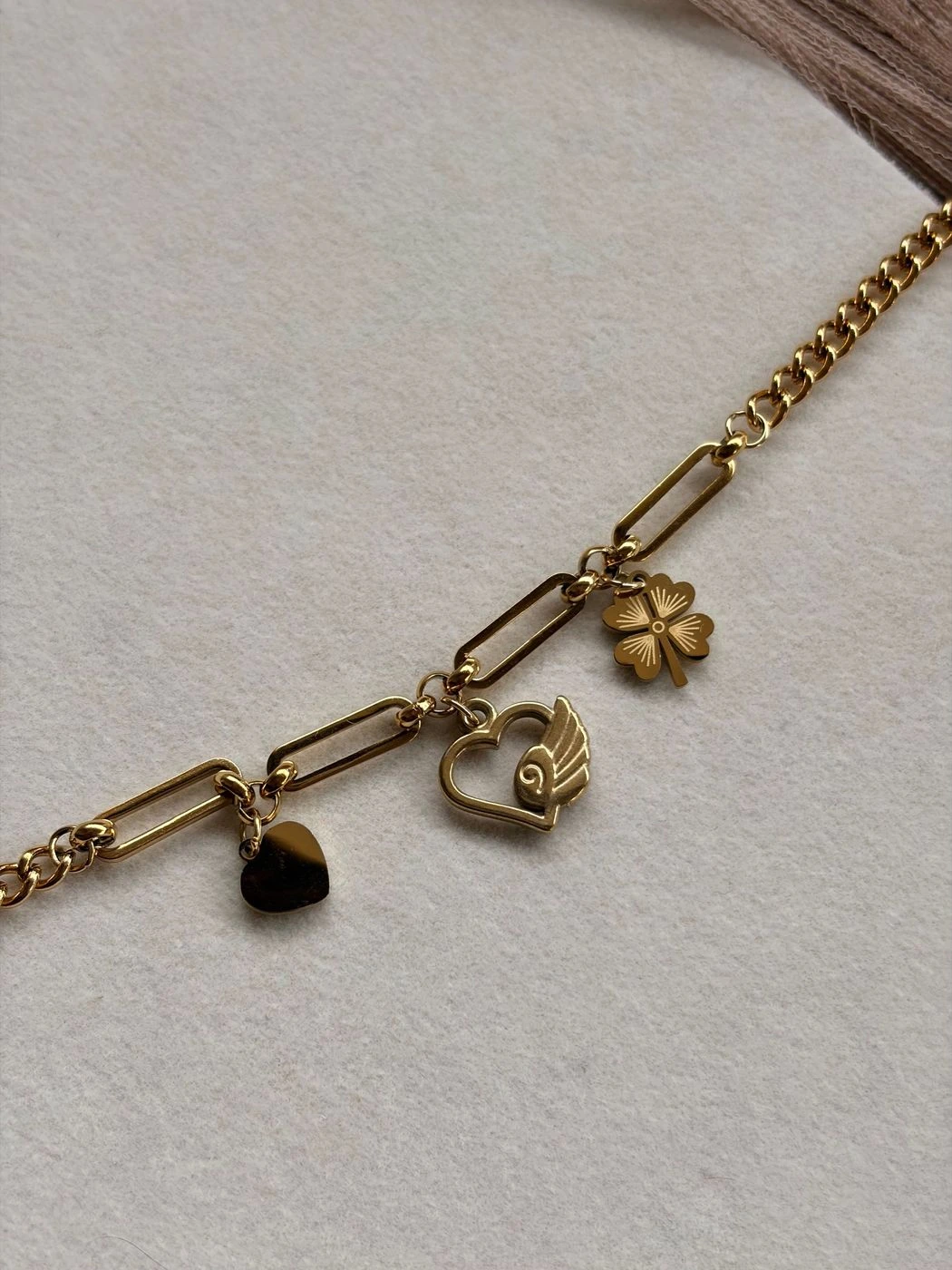Lucky clover charm bracelet 2