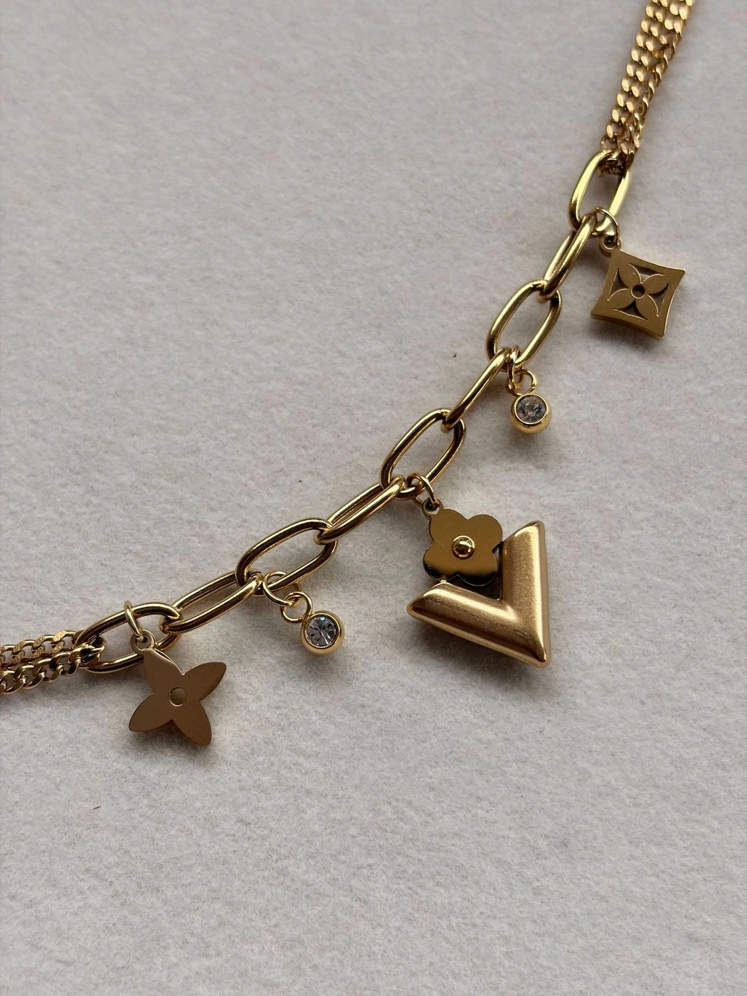 Designer inspired charm bracelet 2