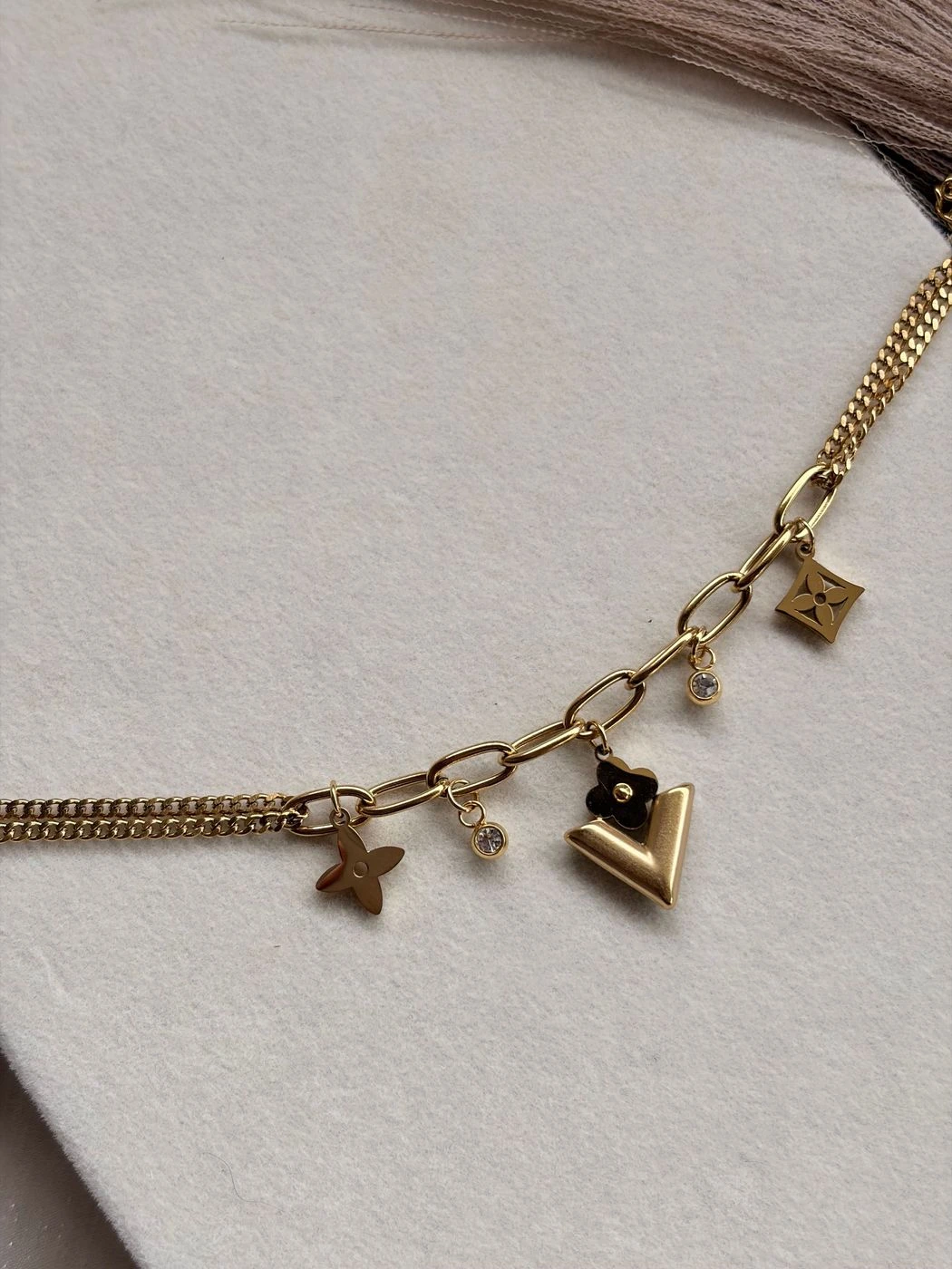Designer inspired charm bracelet 3