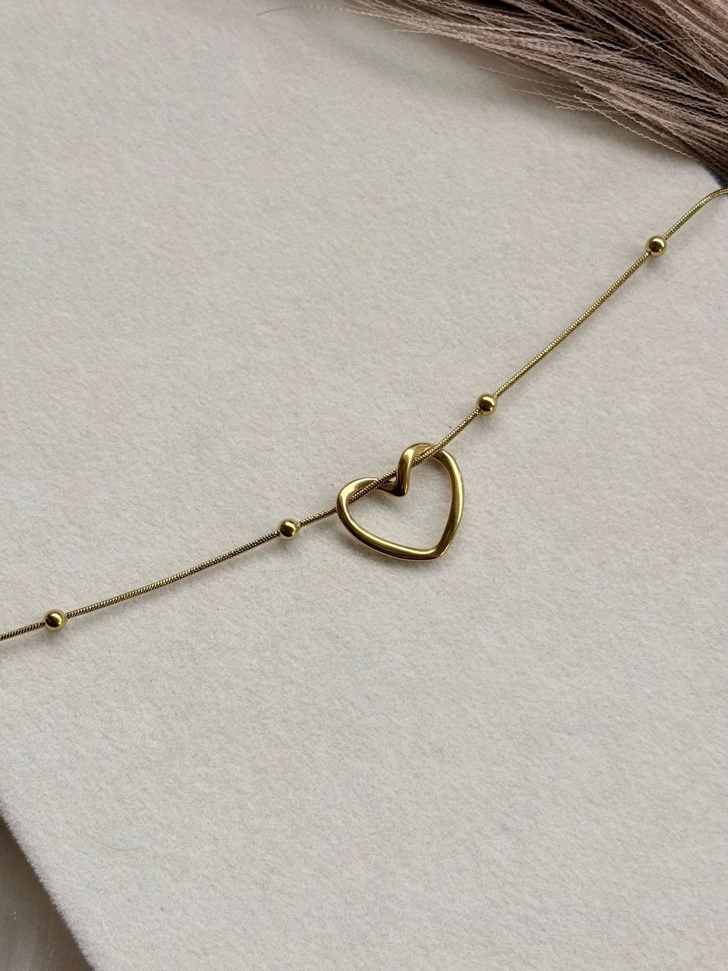 Heart pendant bracelet 1