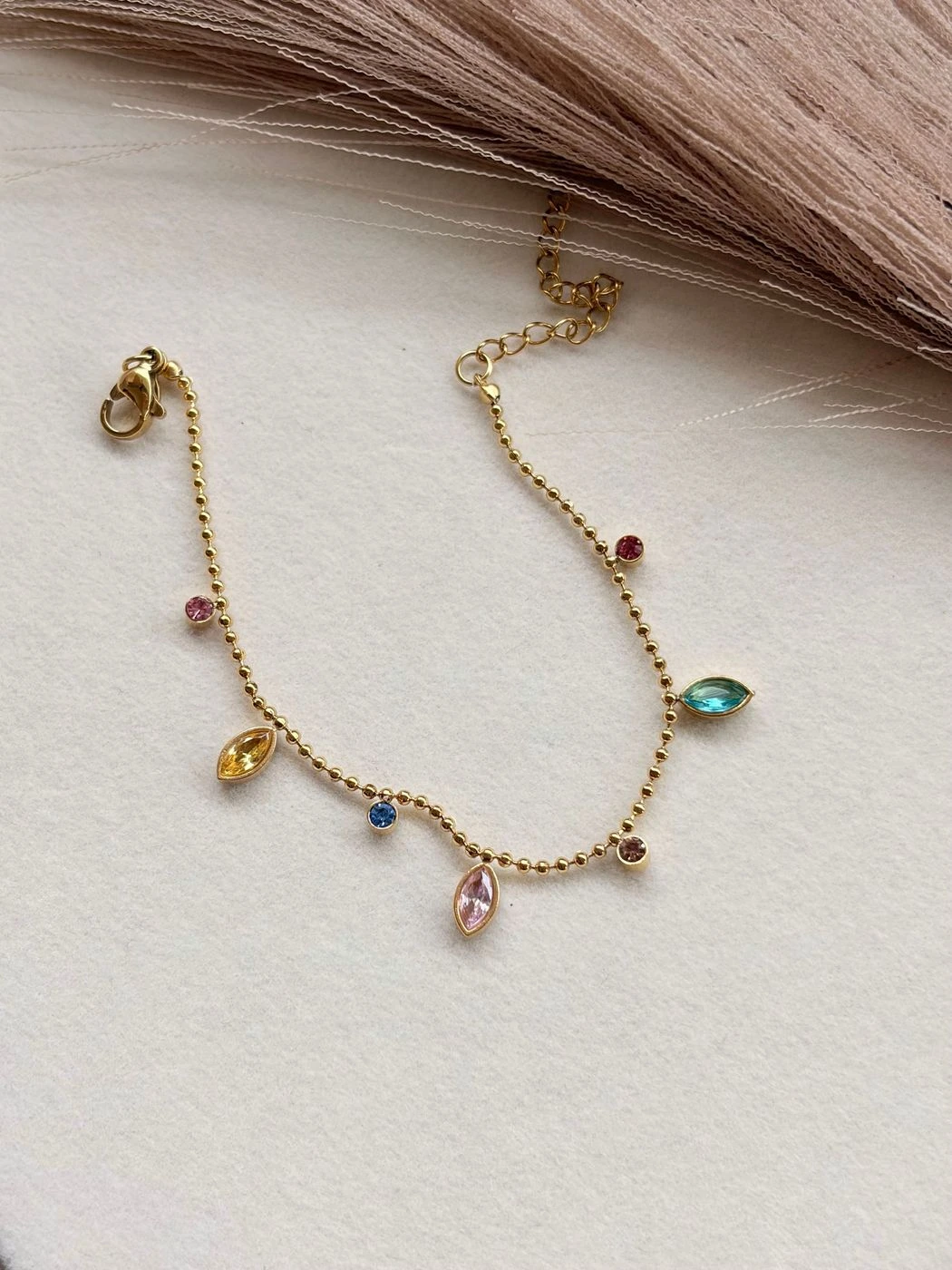 Multicolor Dangle Bracelet 1