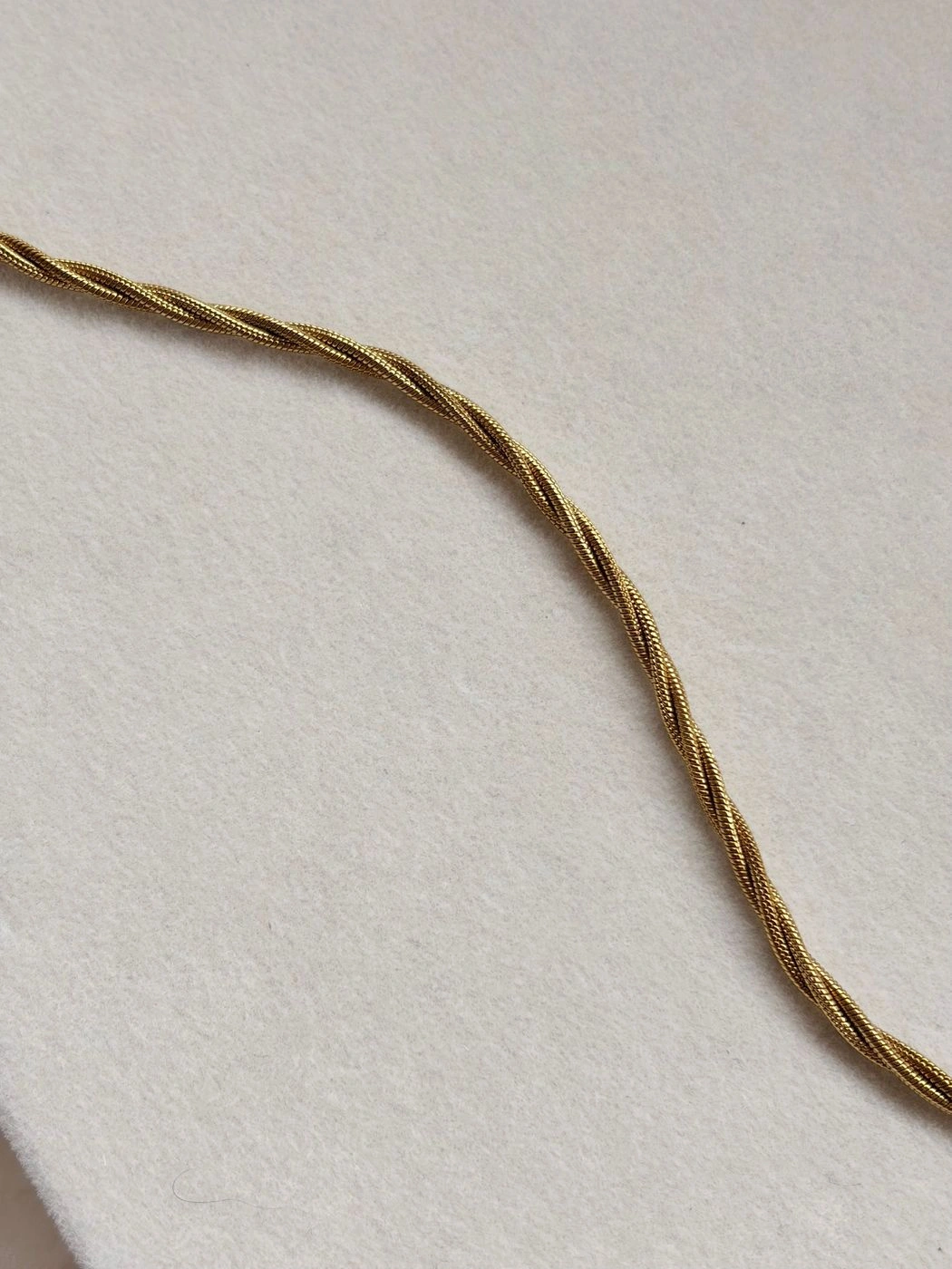 Twisted Wire Bracelet