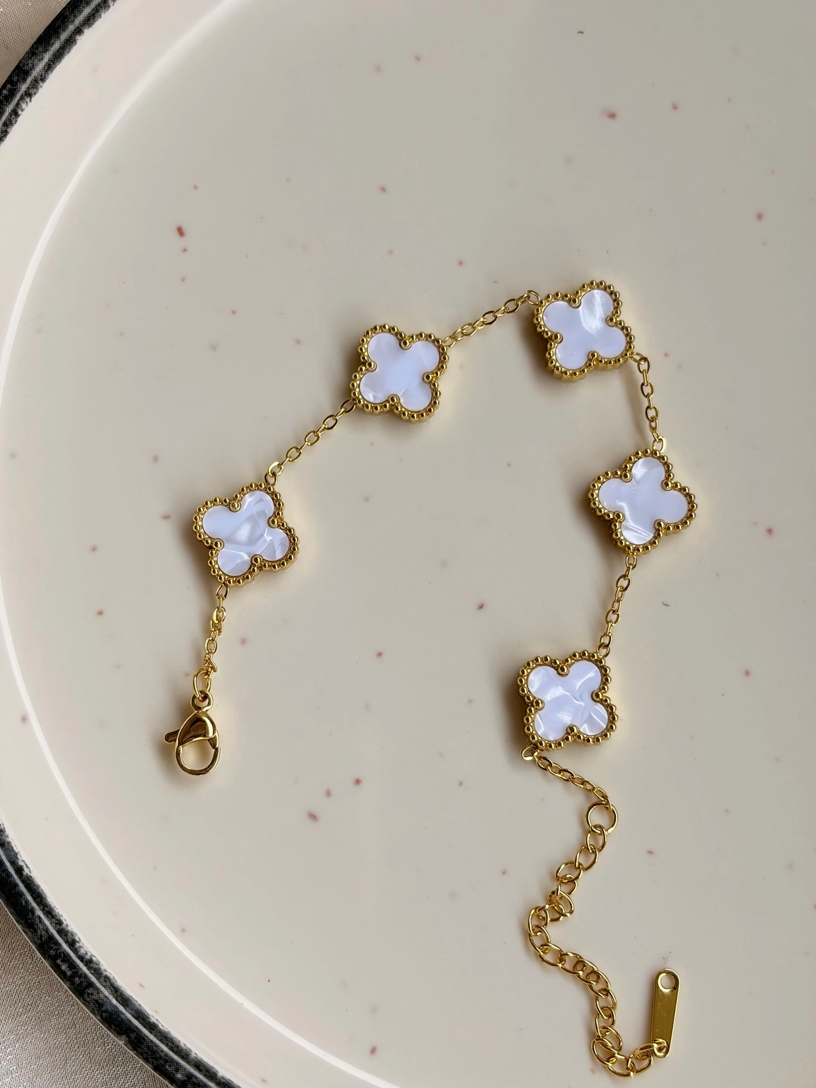 White clover bracelet 2