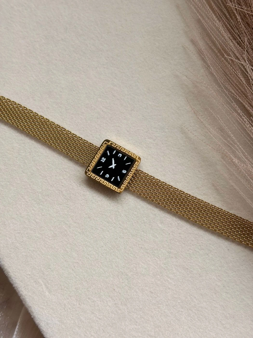 Watch style bracelet