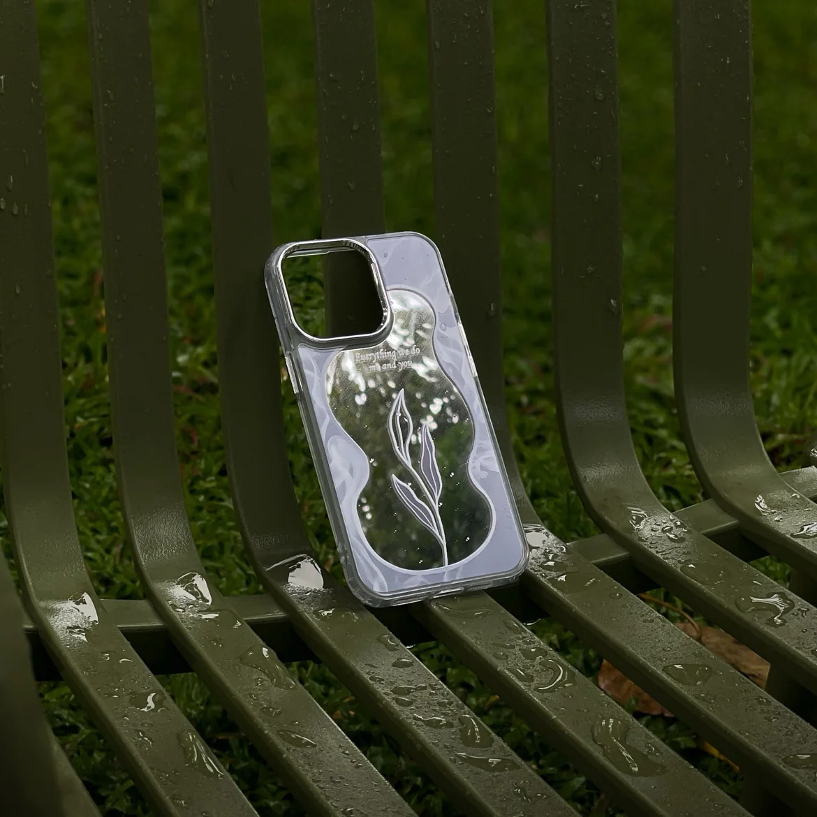 Leaf Mirror Case