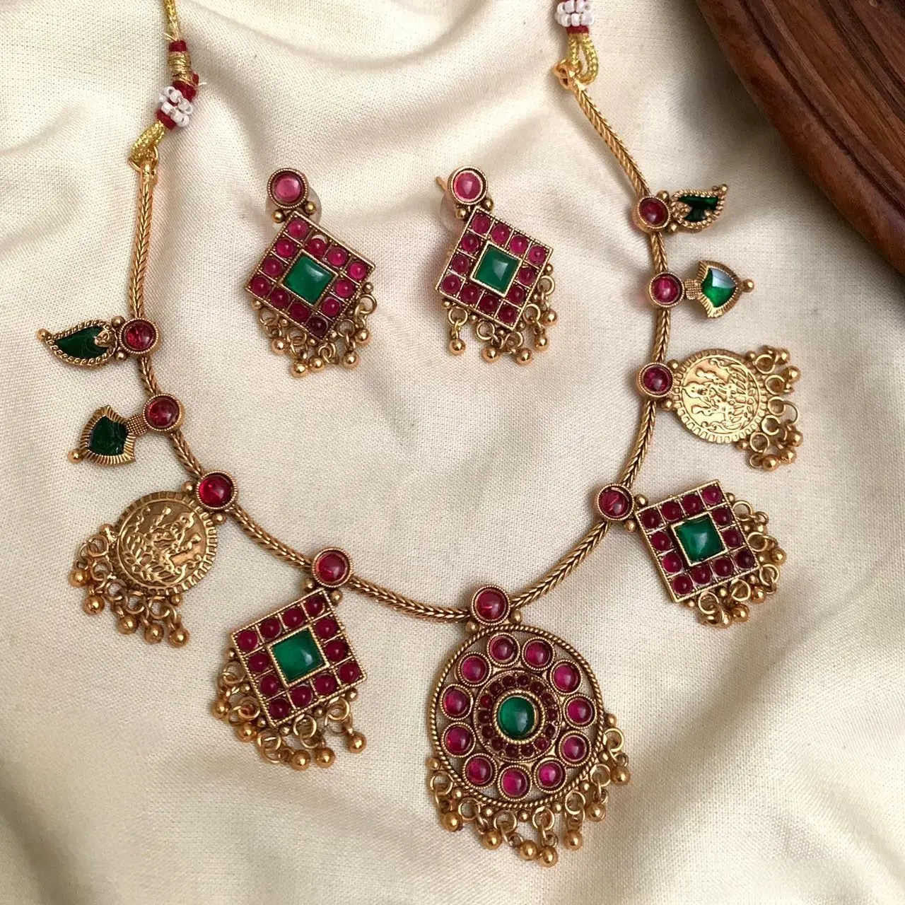 Lakshmi with ruby