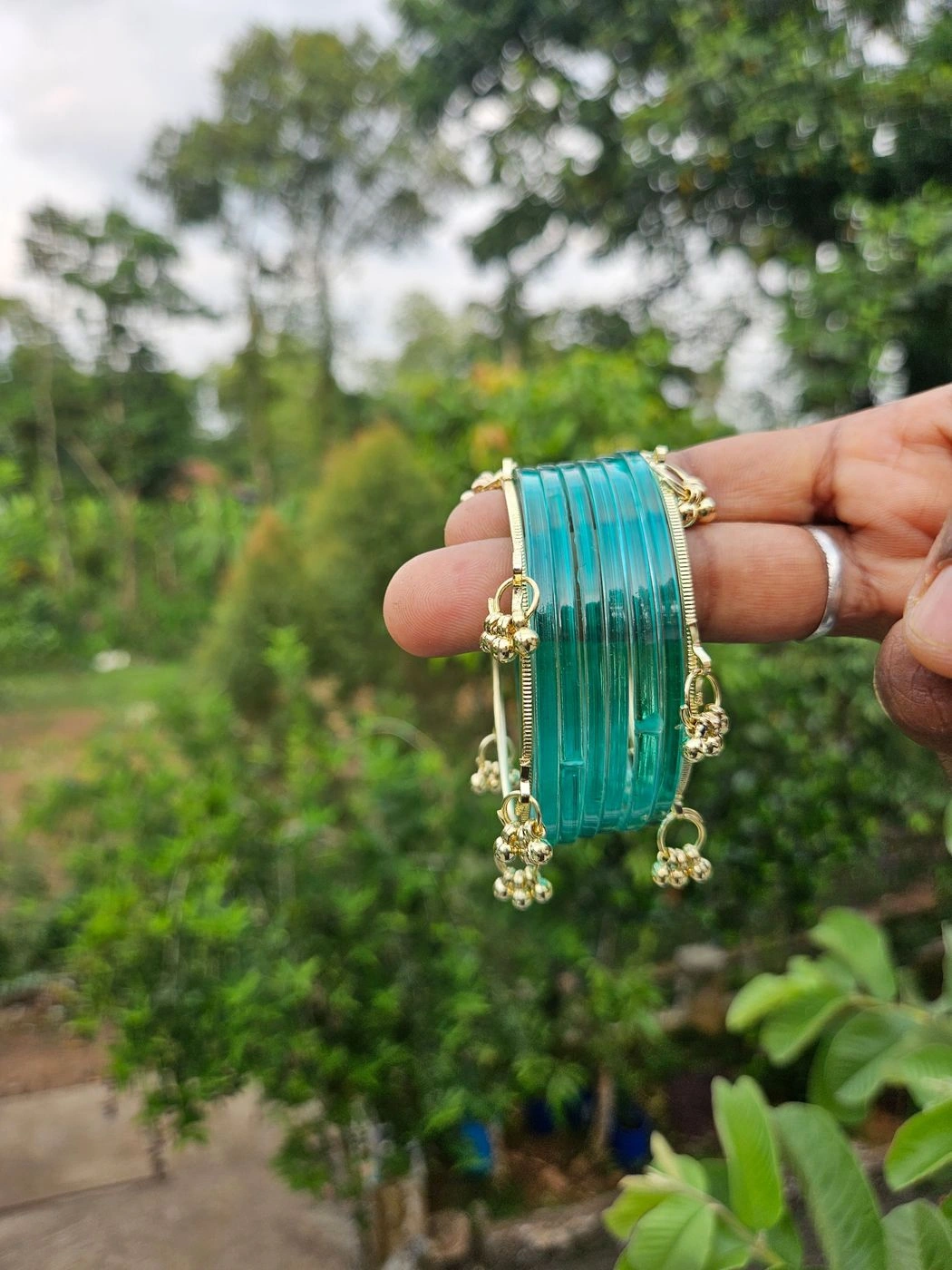 Jelly bangles Tale blue