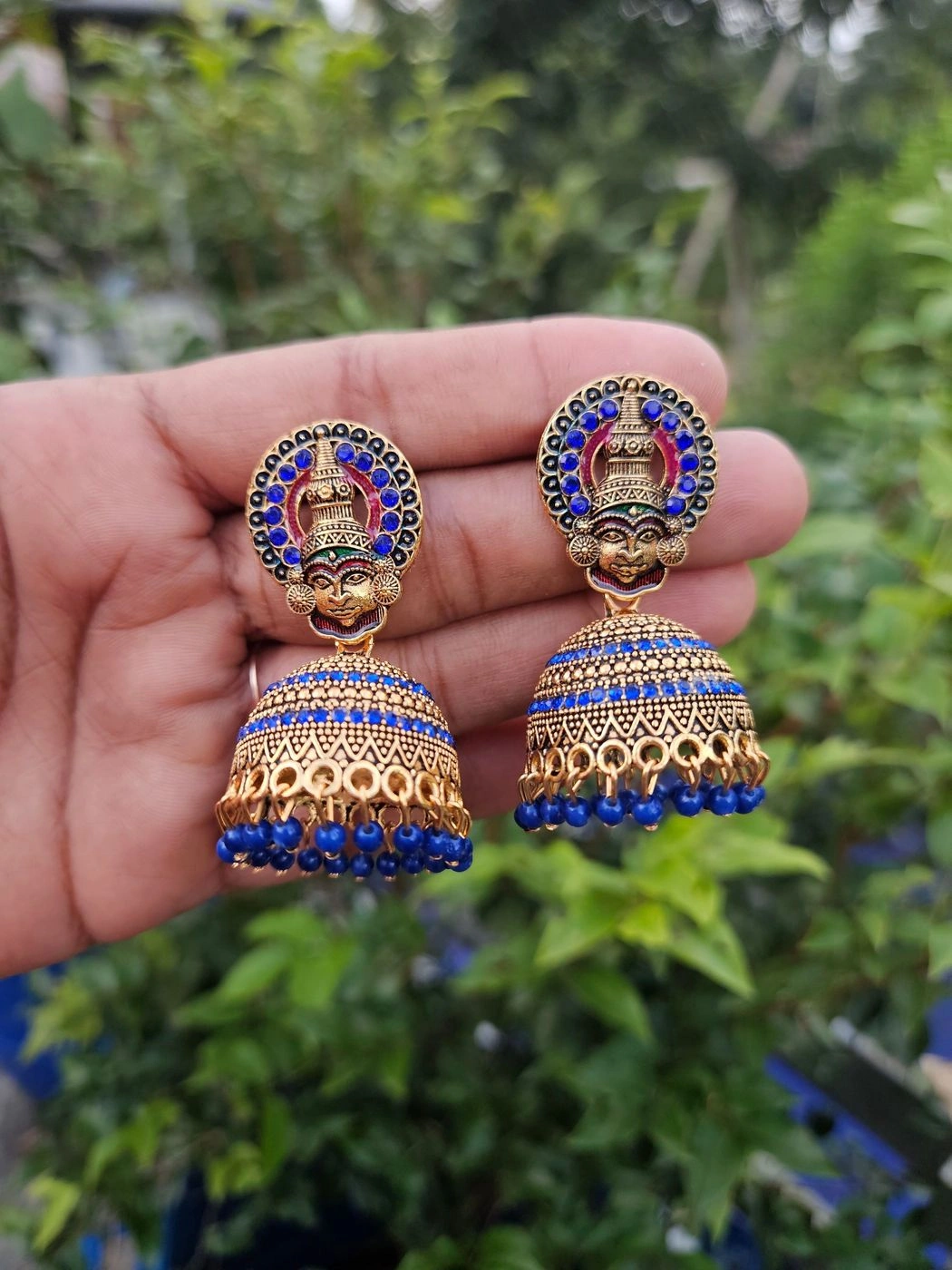 Kadhakali stone jumka 2