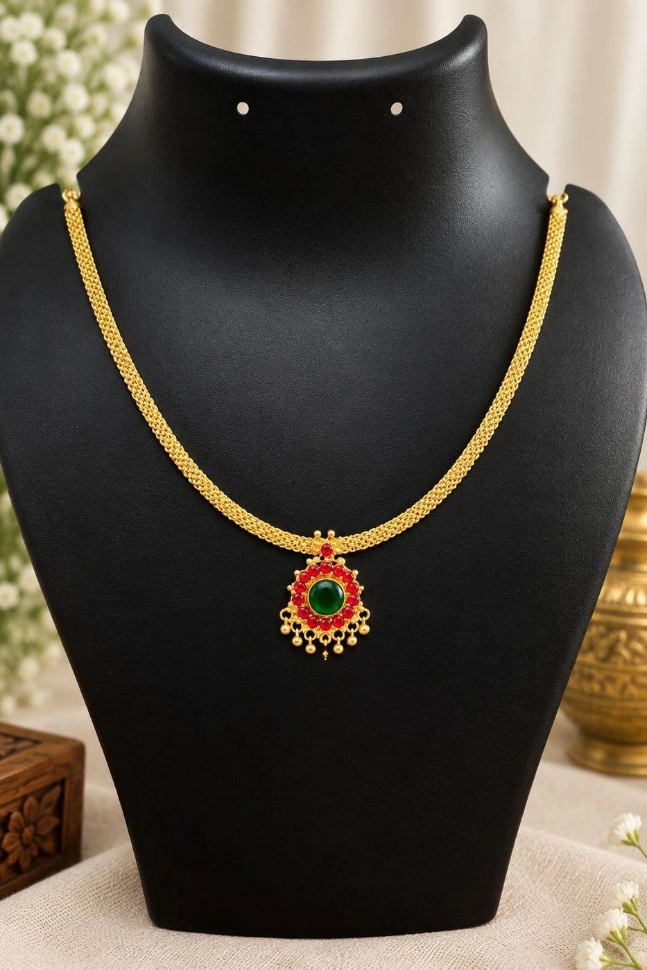 Chain with palakkaa pendant 1