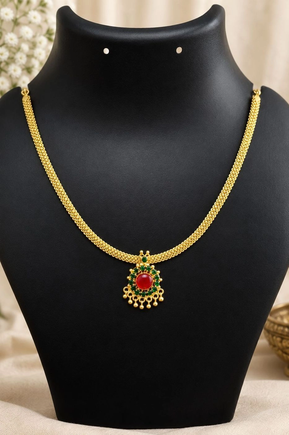 Chain with palakkaa pendant 4