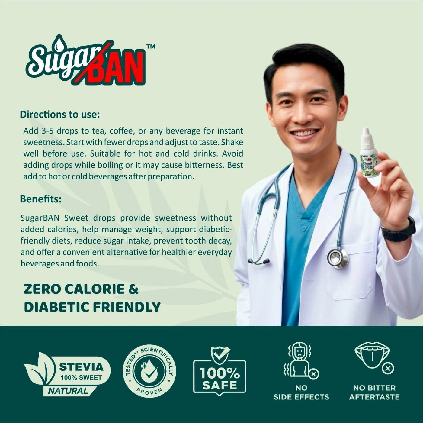 SugarBAN Sweet Drops 15ml 6
