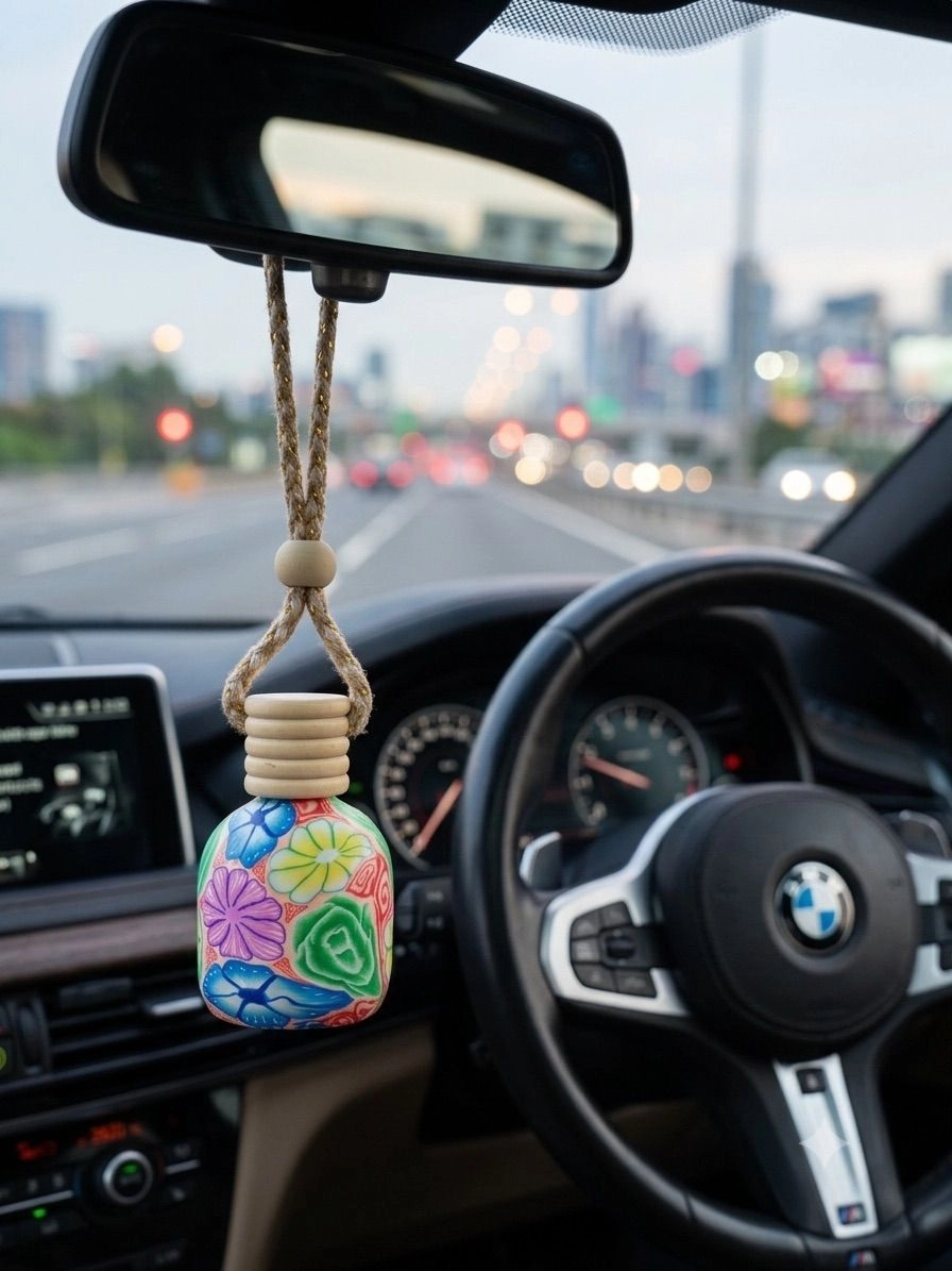 Lussoo White Oud Car Hanging Perfume 6