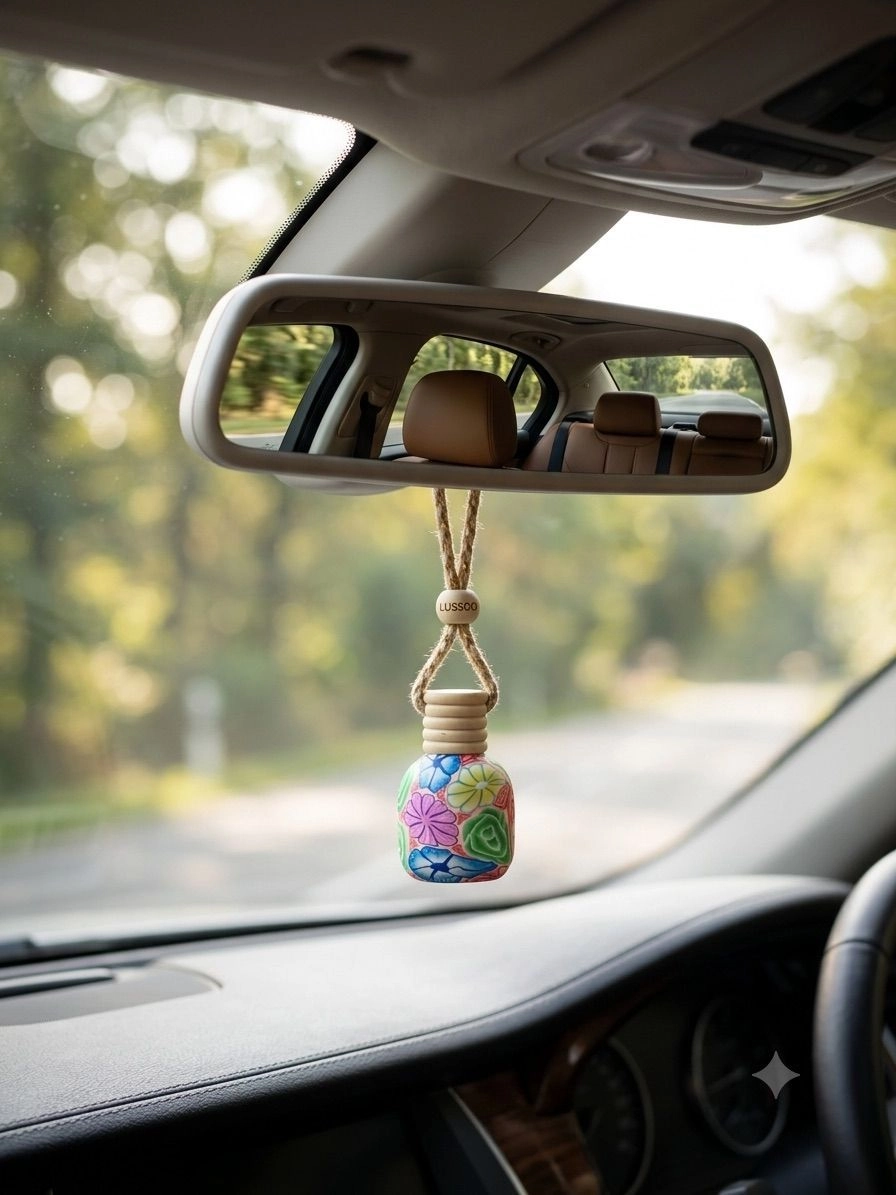 Lussoo White Oud Car Hanging Perfume 7