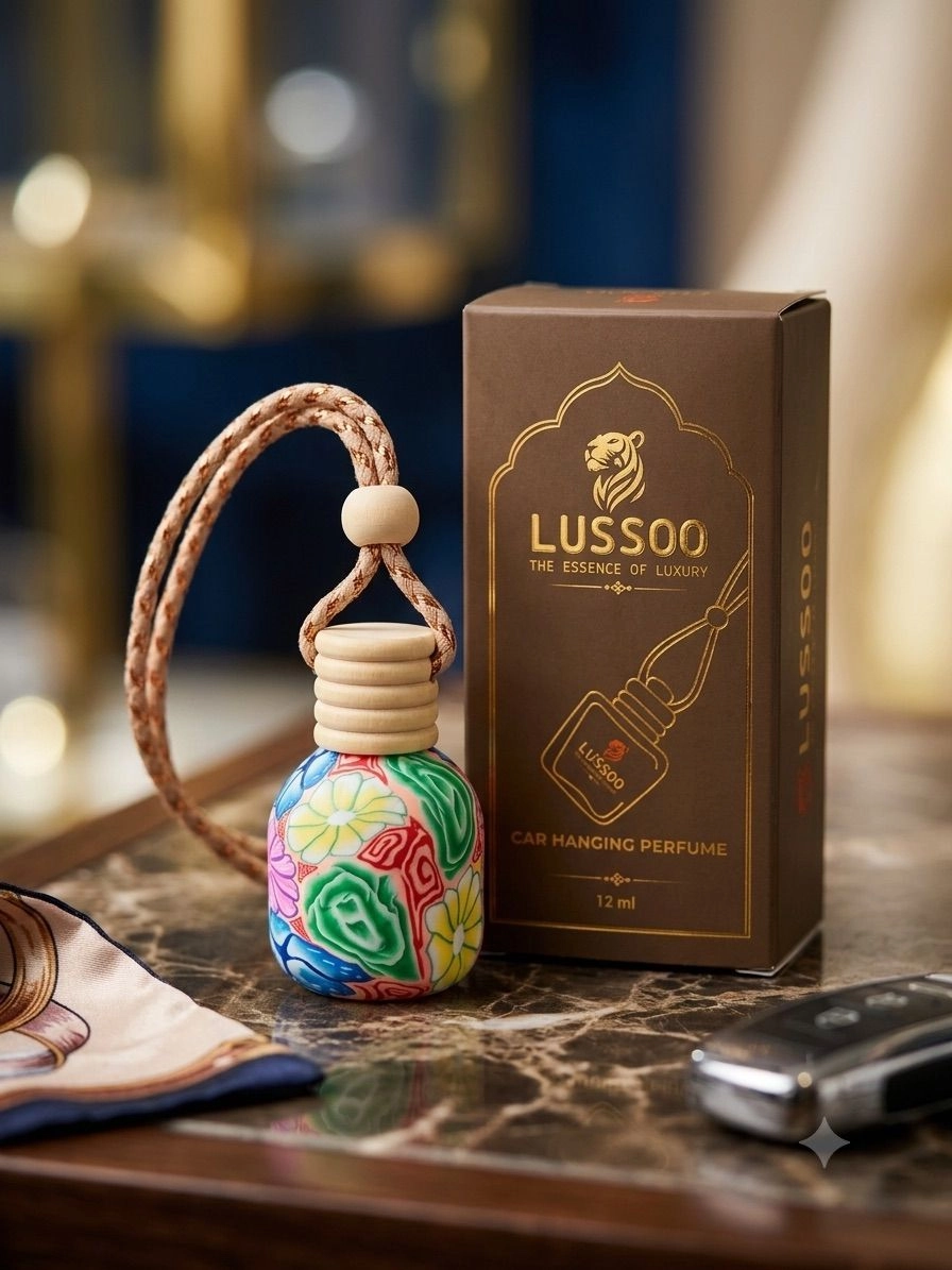 Lussoo White Oud Car Hanging Perfume 8