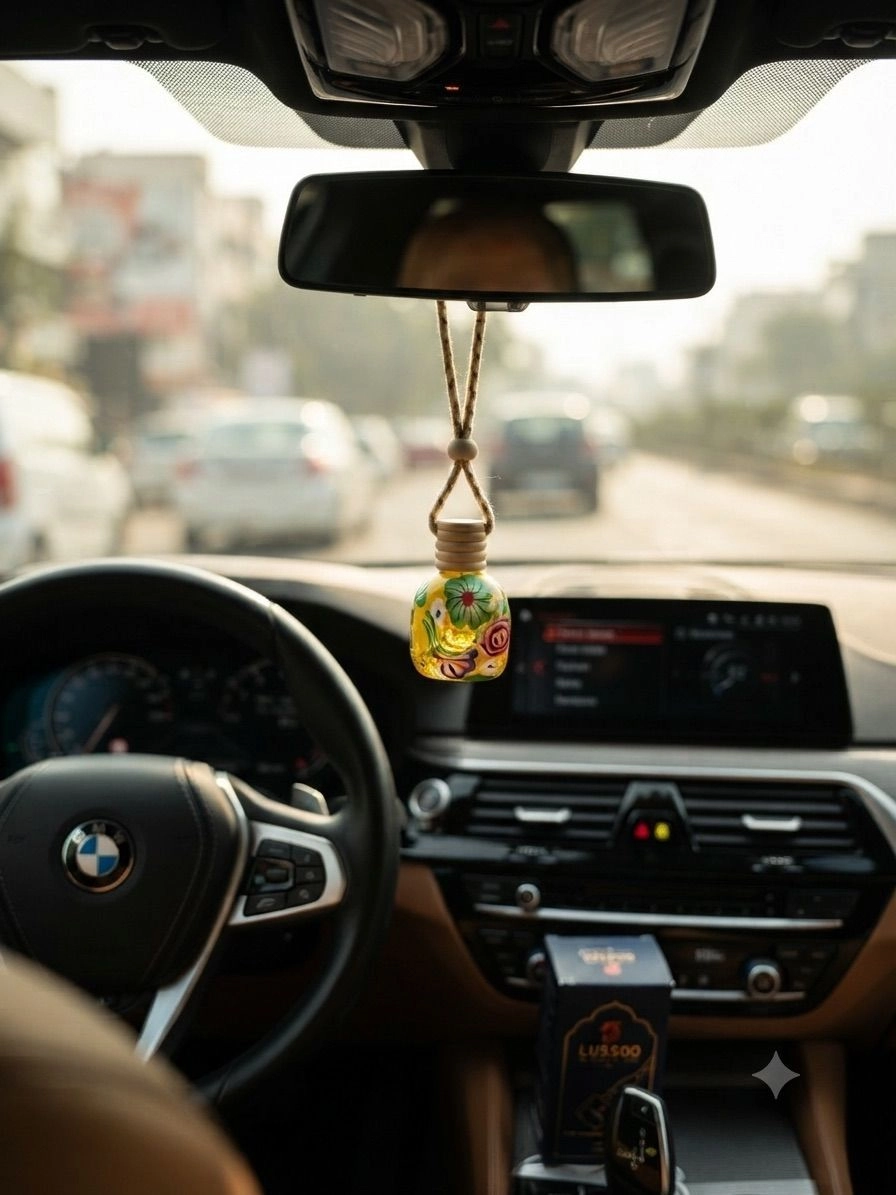 Lussoo Golden Legacy Car Hanging Perfume 4
