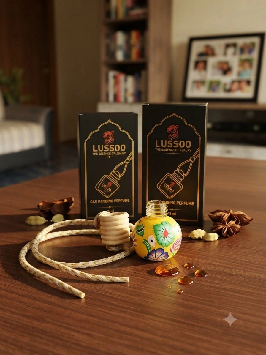 Lussoo Golden Legacy Car Hanging Perfume 8