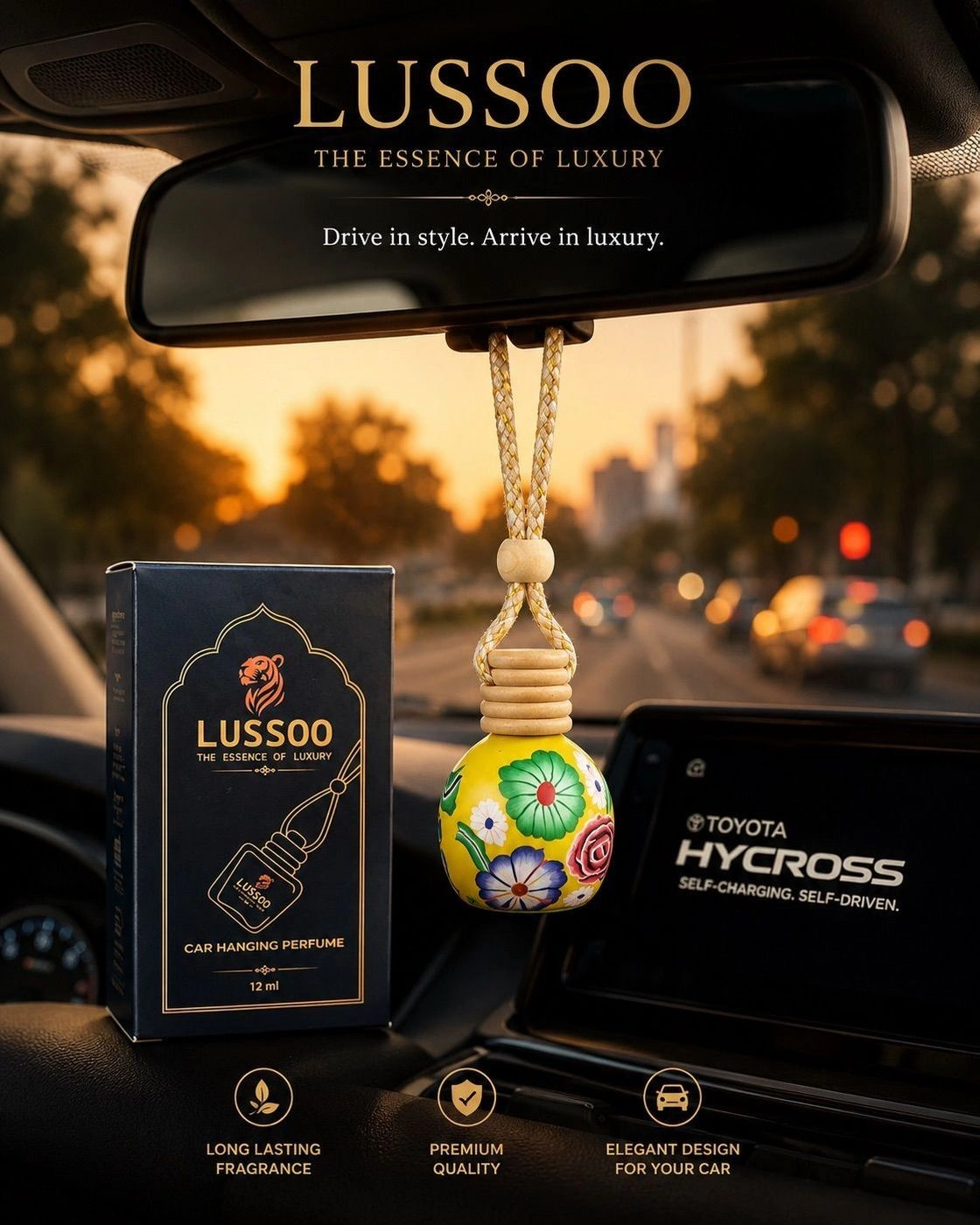 Lussoo Fresh Harmony Car Hanging Perfume 6