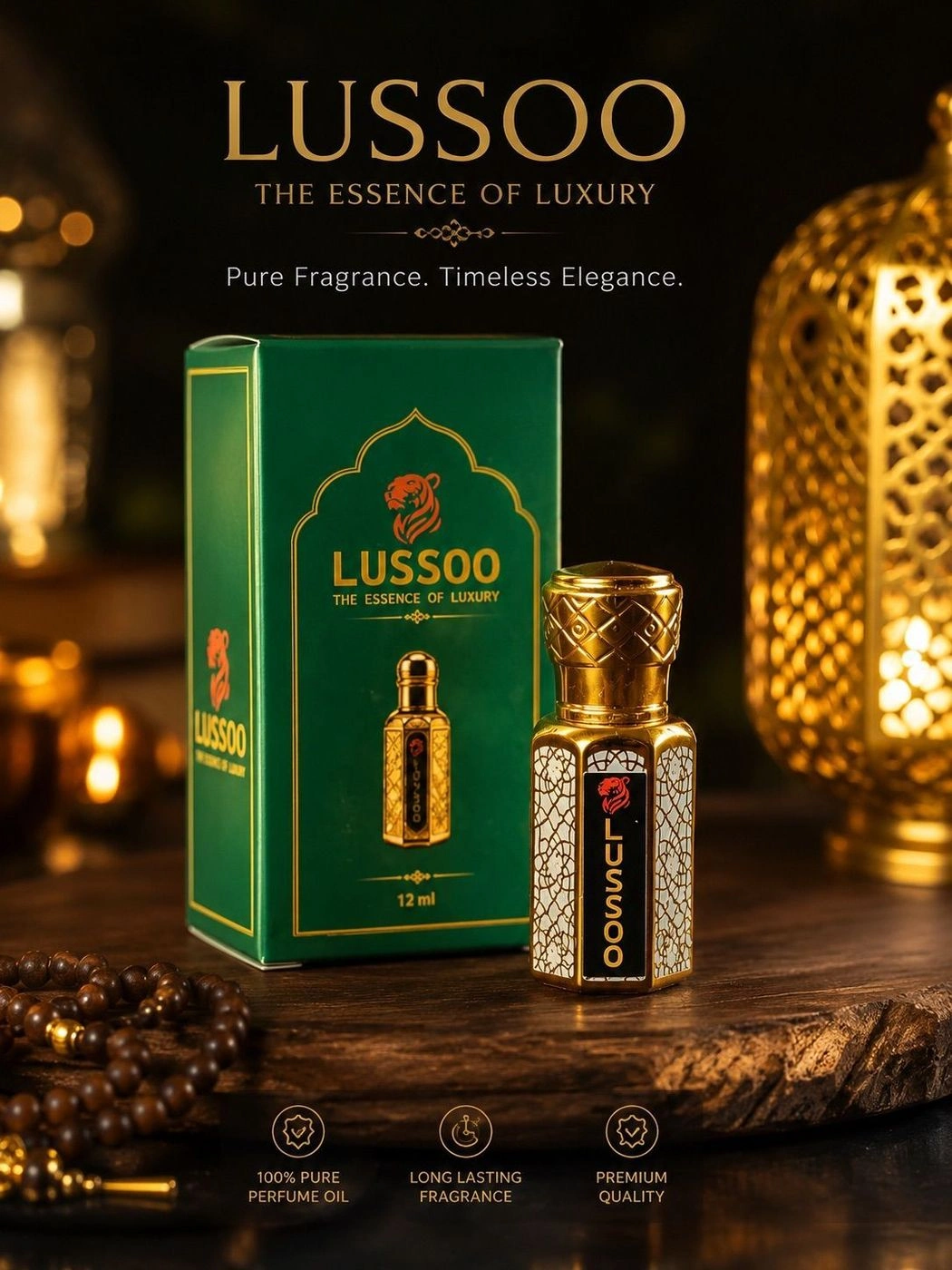 Lussoo Divine Oud, Where Luxury Meets the Divine 9