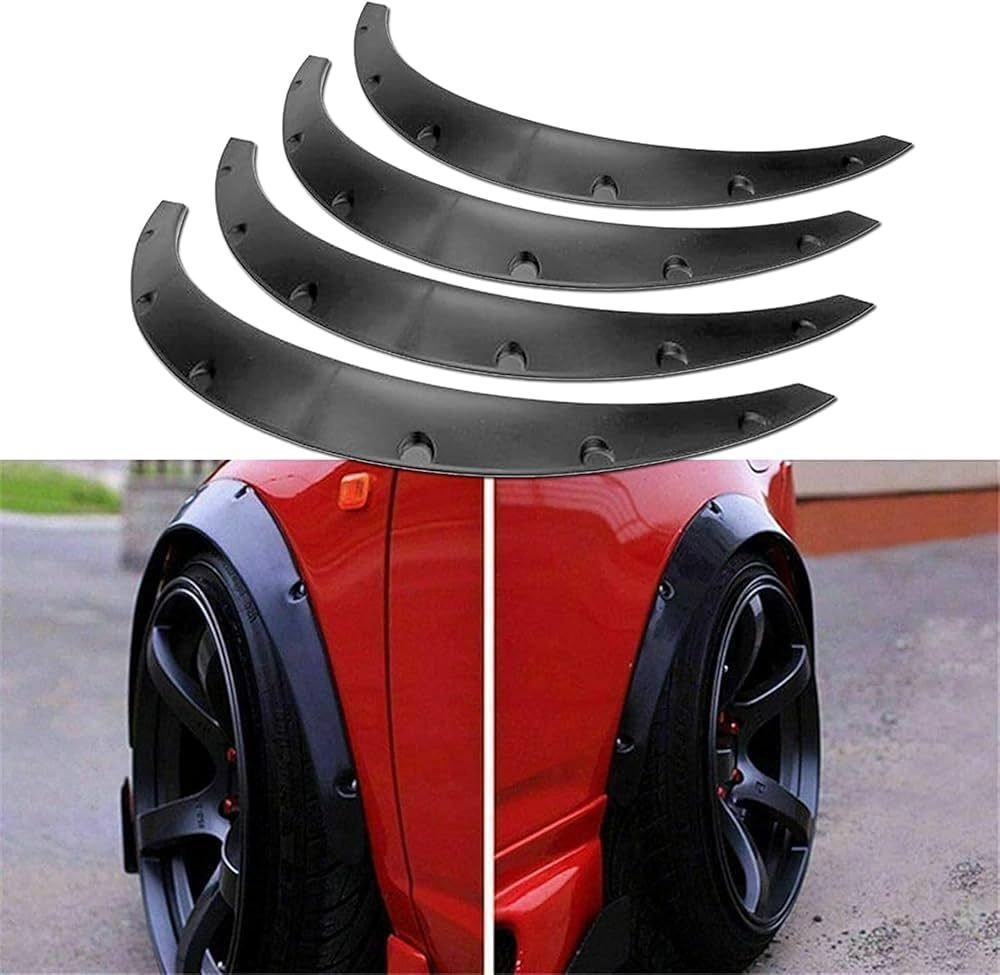 Universal Car Wheel Fender Flares Flexible