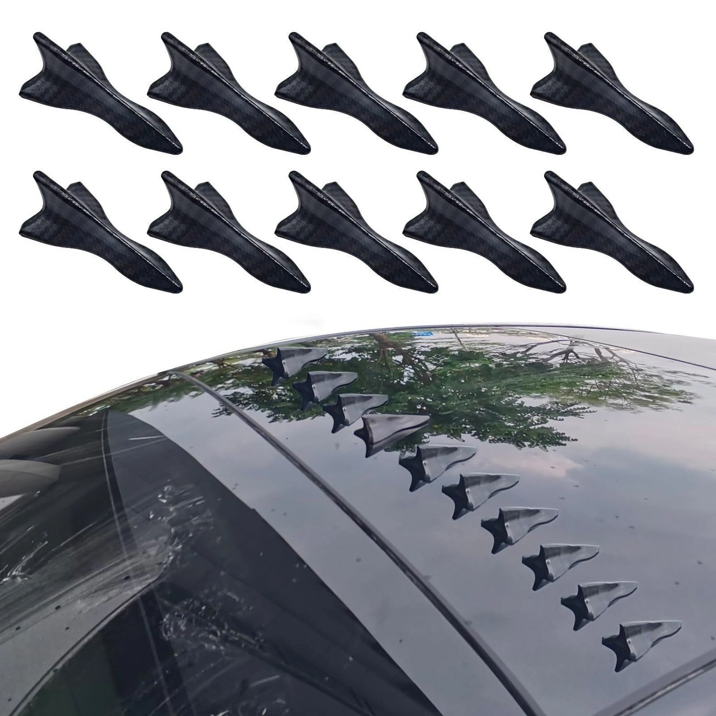 Universal Shark Fin Roof Spoiler for Car