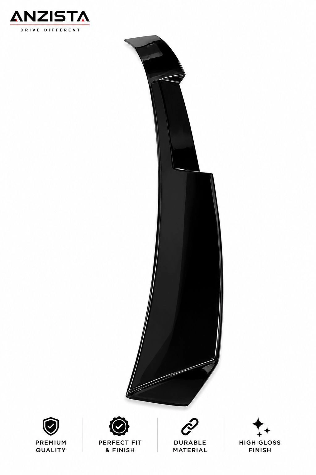 Roof spoiler designed to fit the Volkswagen Virtus and Skoda Slavia.