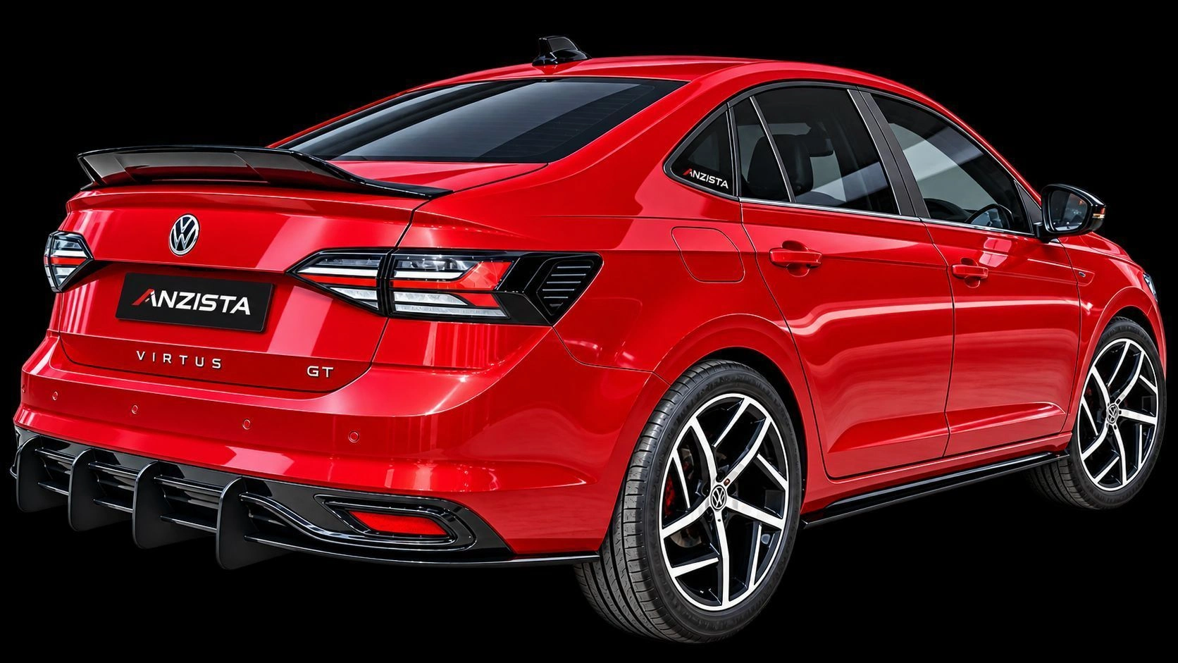 Rear Trunk Lid Car Tail Wing Rear Spoiler Car Wings Duck tail VW Virtus

Skoda Slavia Lip Spoiler