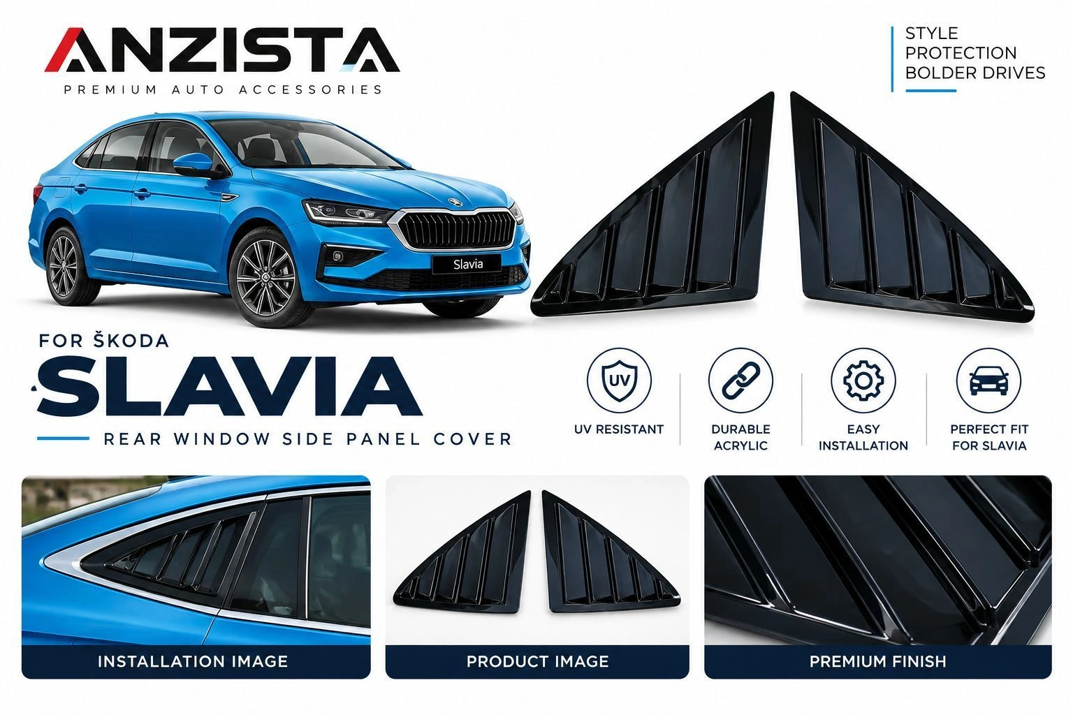 Window Louvers For Scoda Salavia