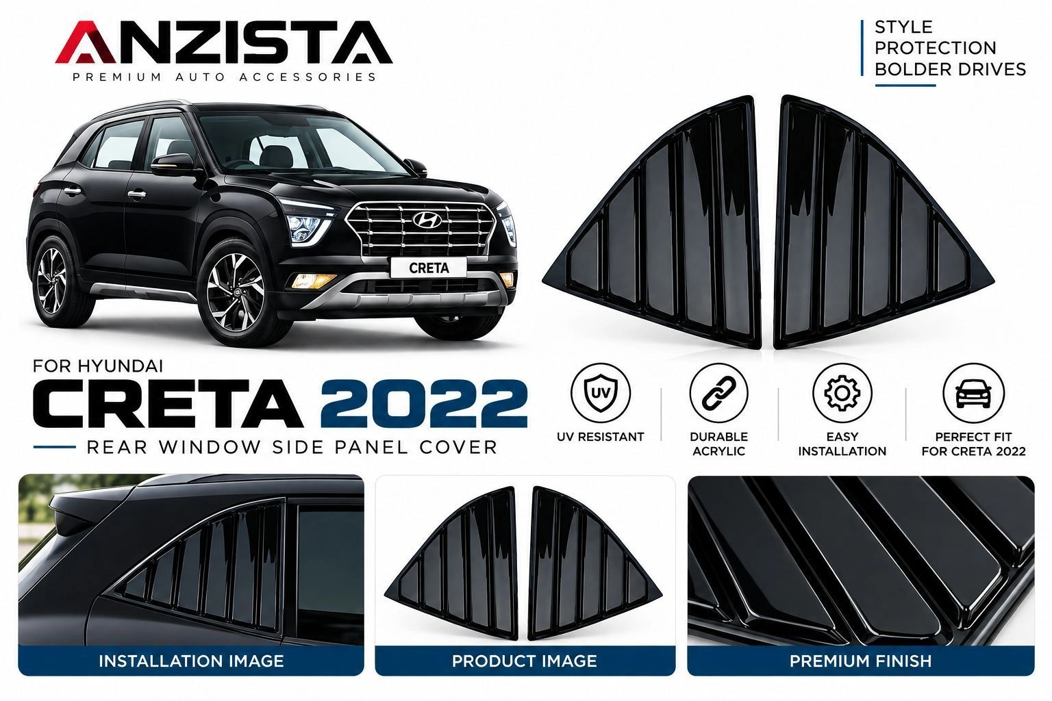 Window Louvers For Creta