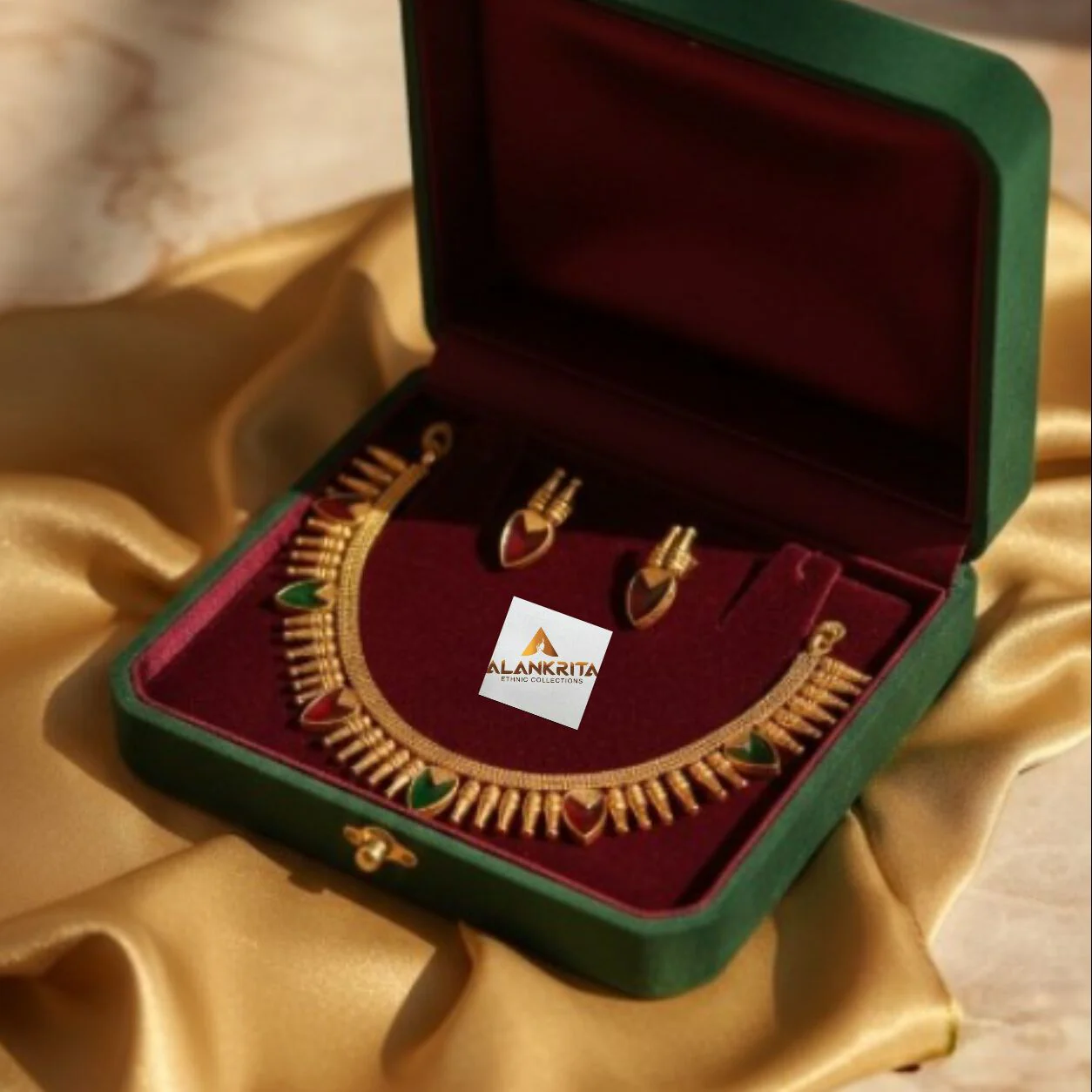 Antique paalakka jewellery