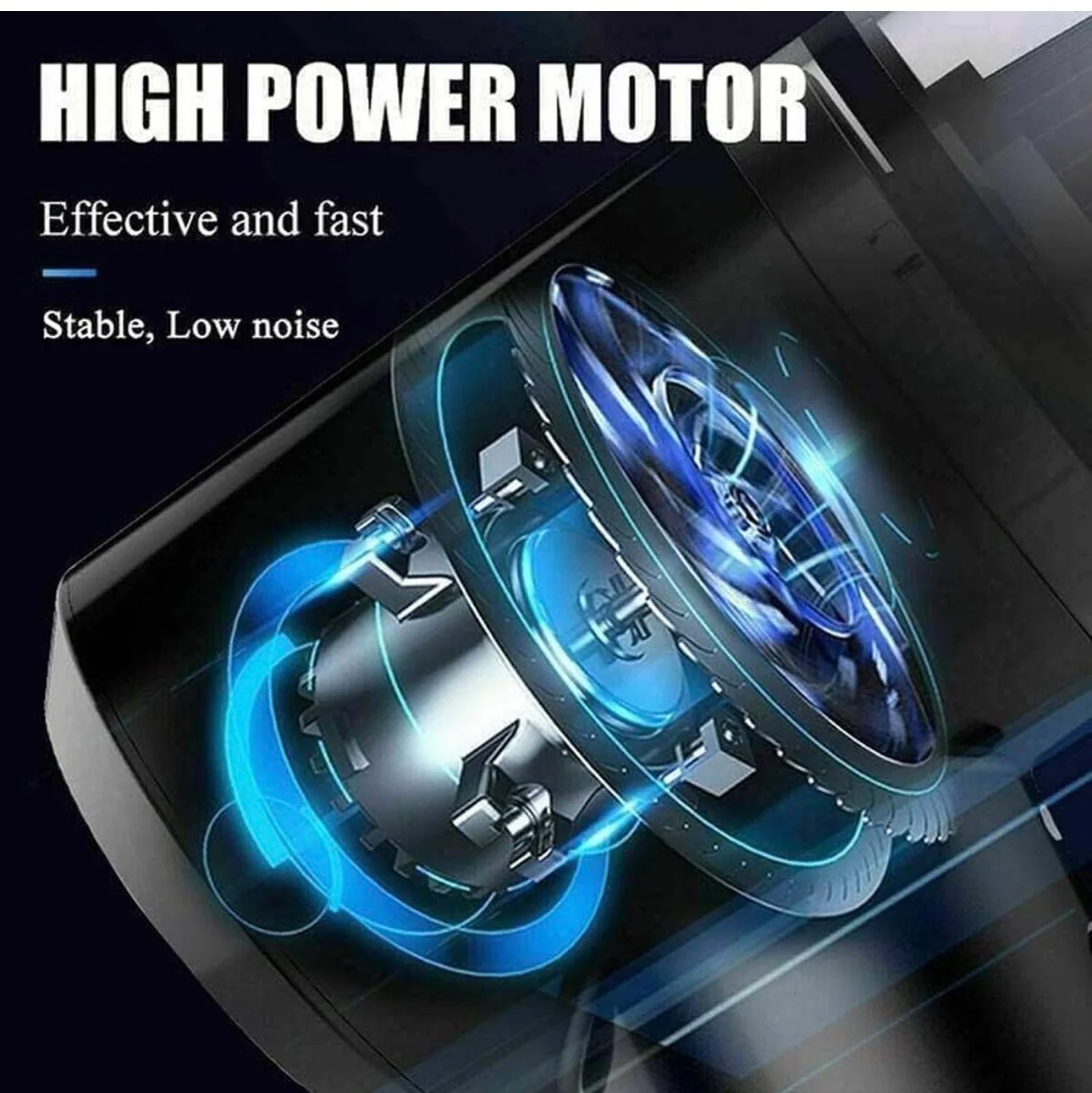 3 In 1 Mini Car Vacuum - Wireless, Rechargeable, L Blower & Dust Cleaner For Car & Home 2