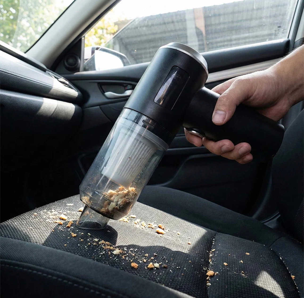 3 In 1 Mini Car Vacuum - Wireless, Rechargeable, L Blower & Dust Cleaner For Car & Home 3