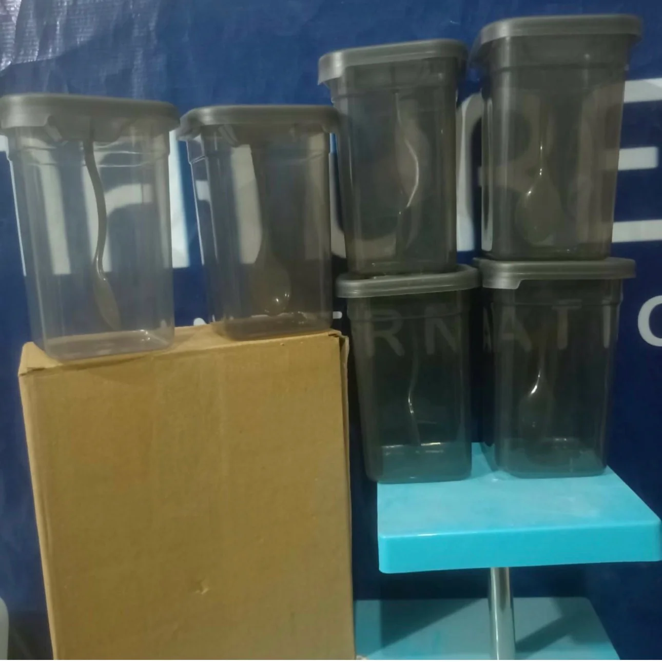 Airtight Spoony Container Pack Of 6 4