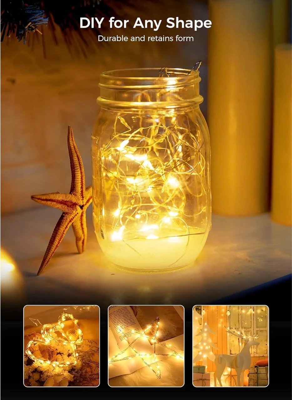 LED Flexible Wire Waterproof Lights (2AA Battery Operated, Battery not included) 2