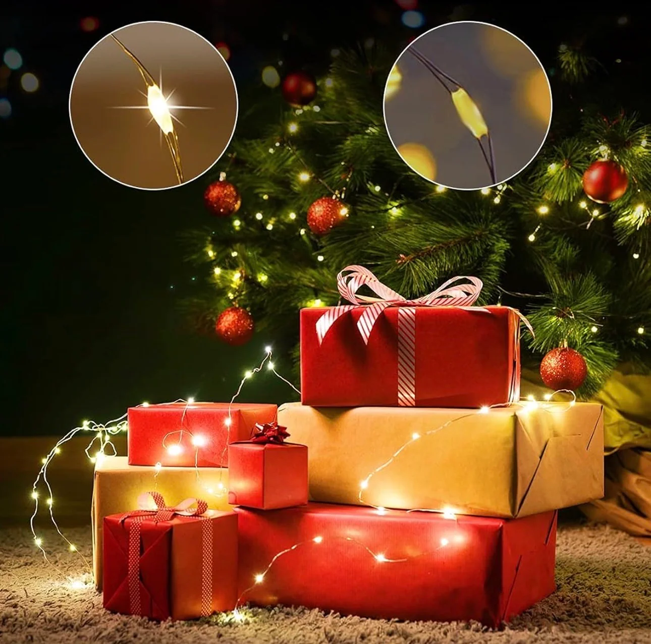 LED Flexible Wire Waterproof Lights (2AA Battery Operated, Battery not included) 3