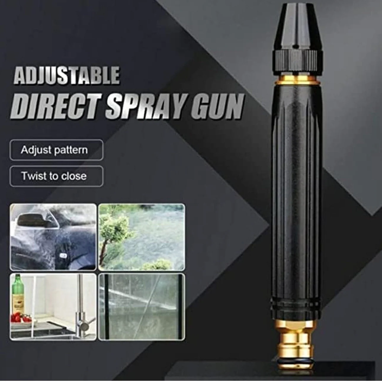 Plastic Car Washer high Pressure Gun Water Spray Trigger Nozzle Water Spray (1 Pc)