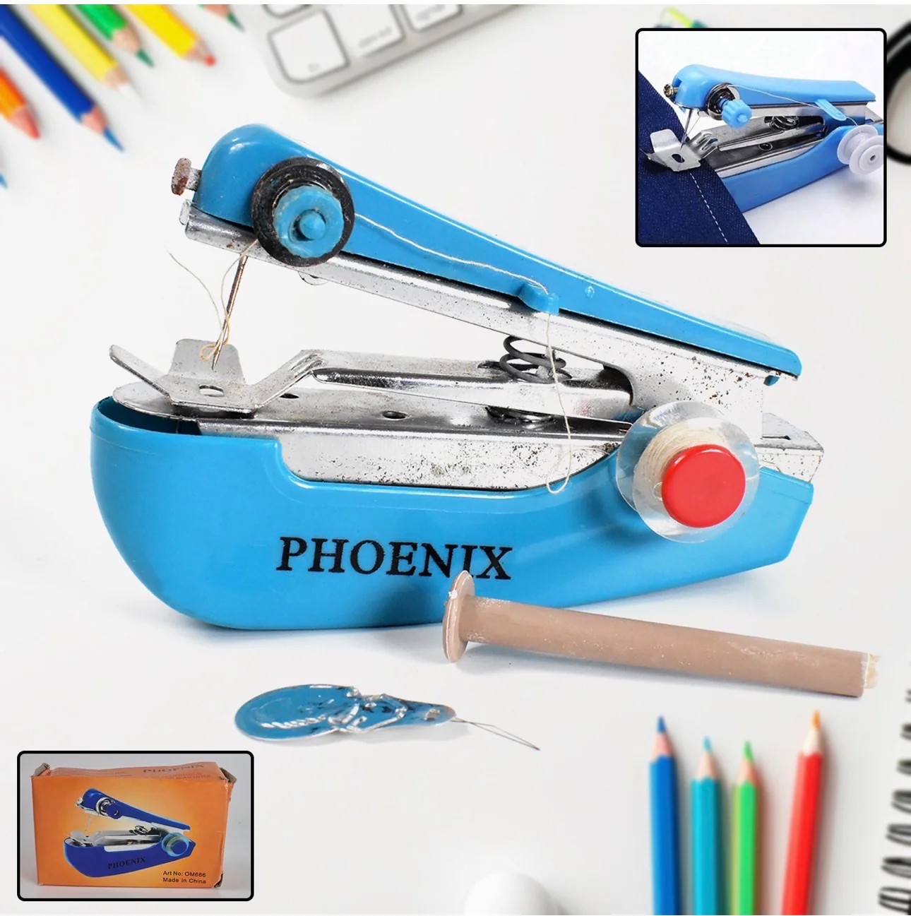Handy Portable Mini Sewing Stapler Machine for Garment & Cloth