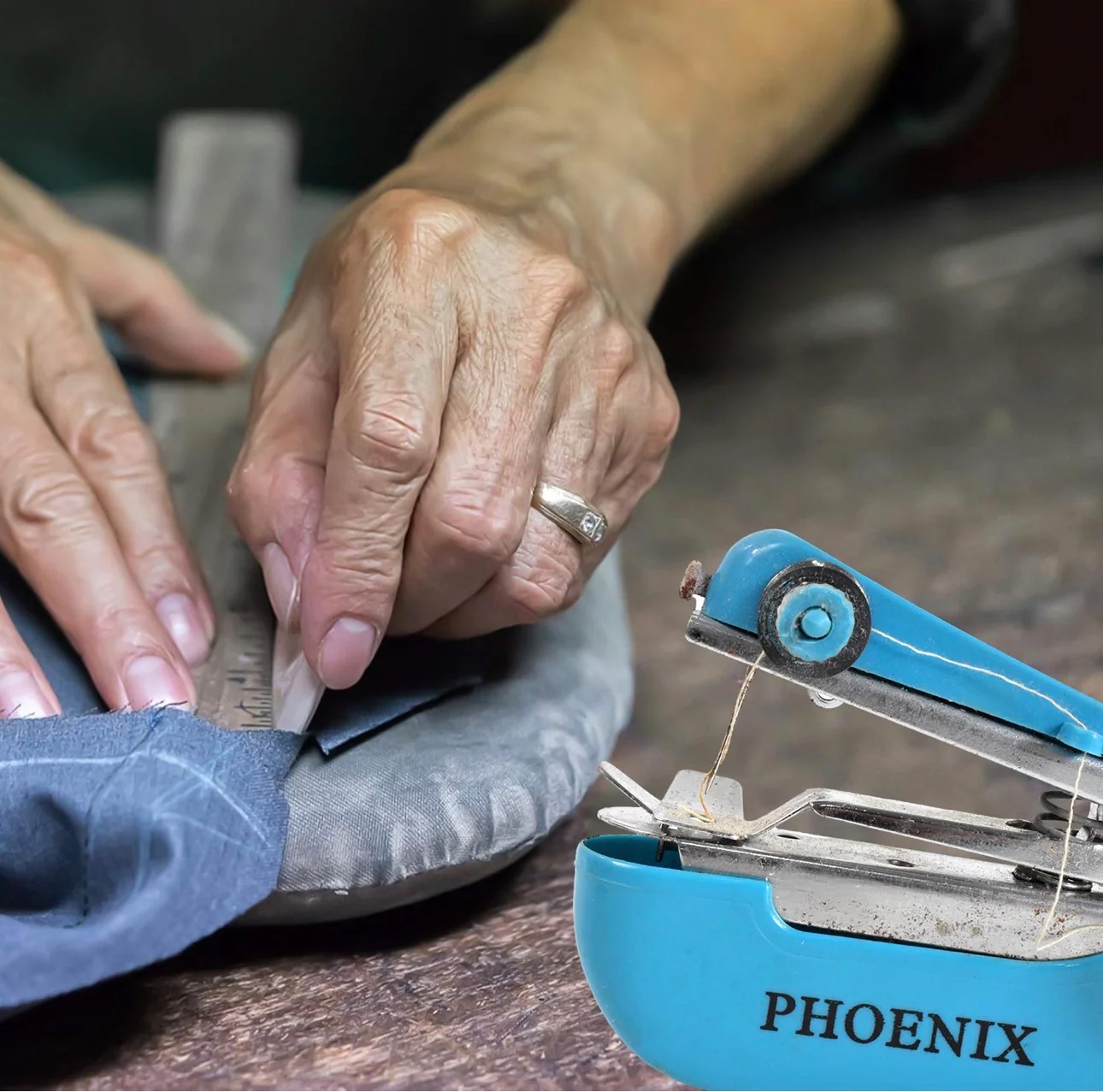 Handy Portable Mini Sewing Stapler Machine for Garment & Cloth 10