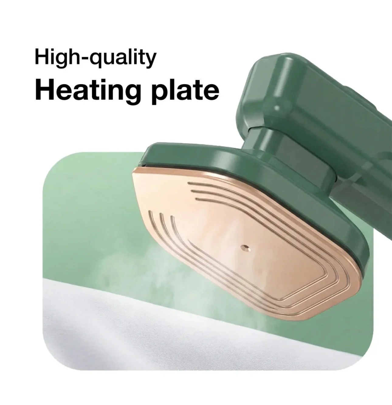 Mini Steamer & Iron: 2-in-1 Portable Travel Friendly 4