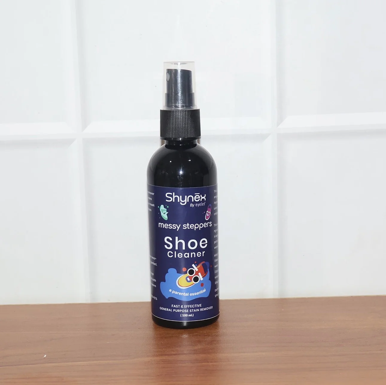 Messy Steppers Shoe Cleaner Spray - (100MI / 1 ps 2